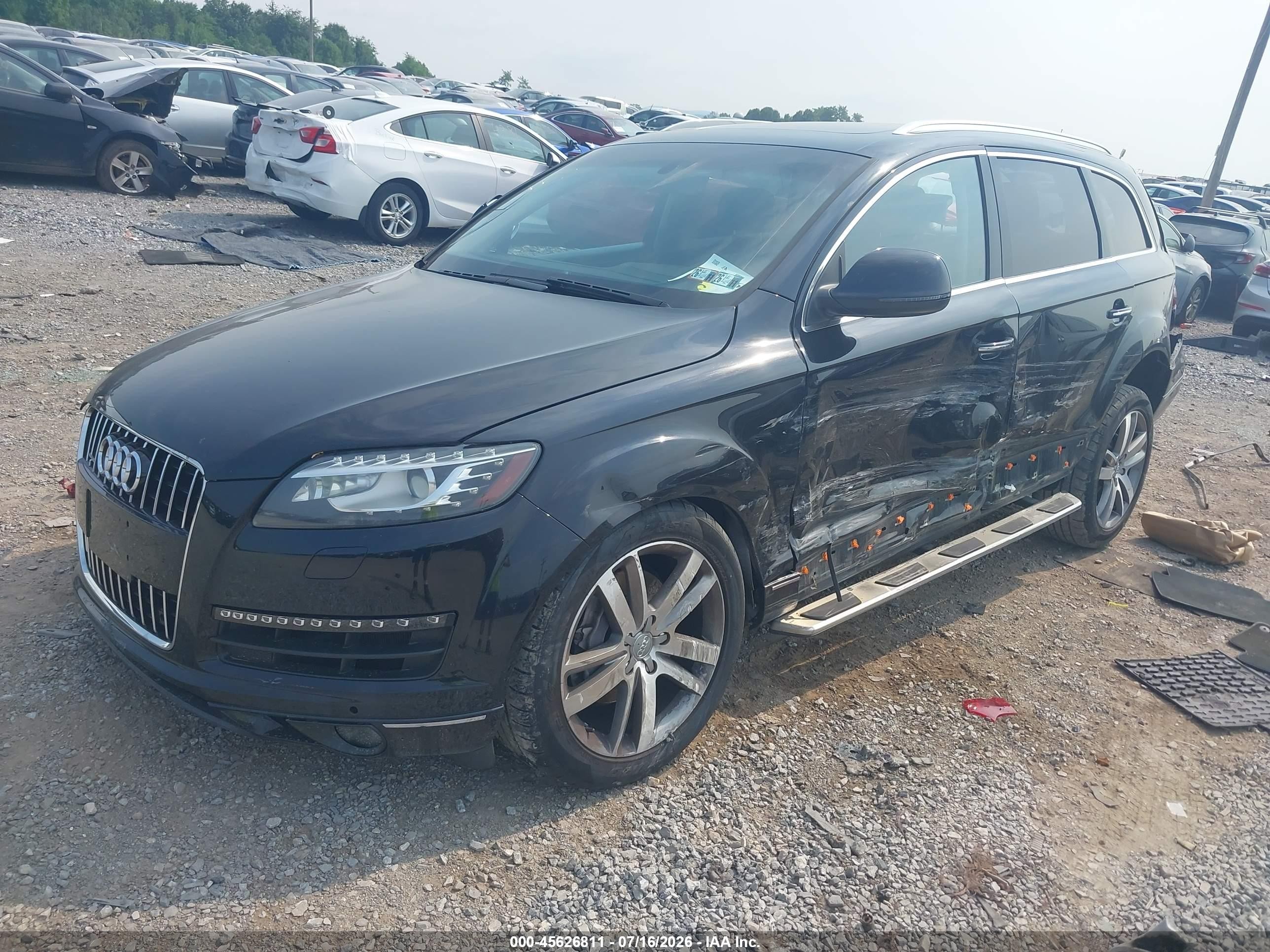 2015 Audi Q7 3.0t Premium Black vin: WA1LGAFE2FD022076