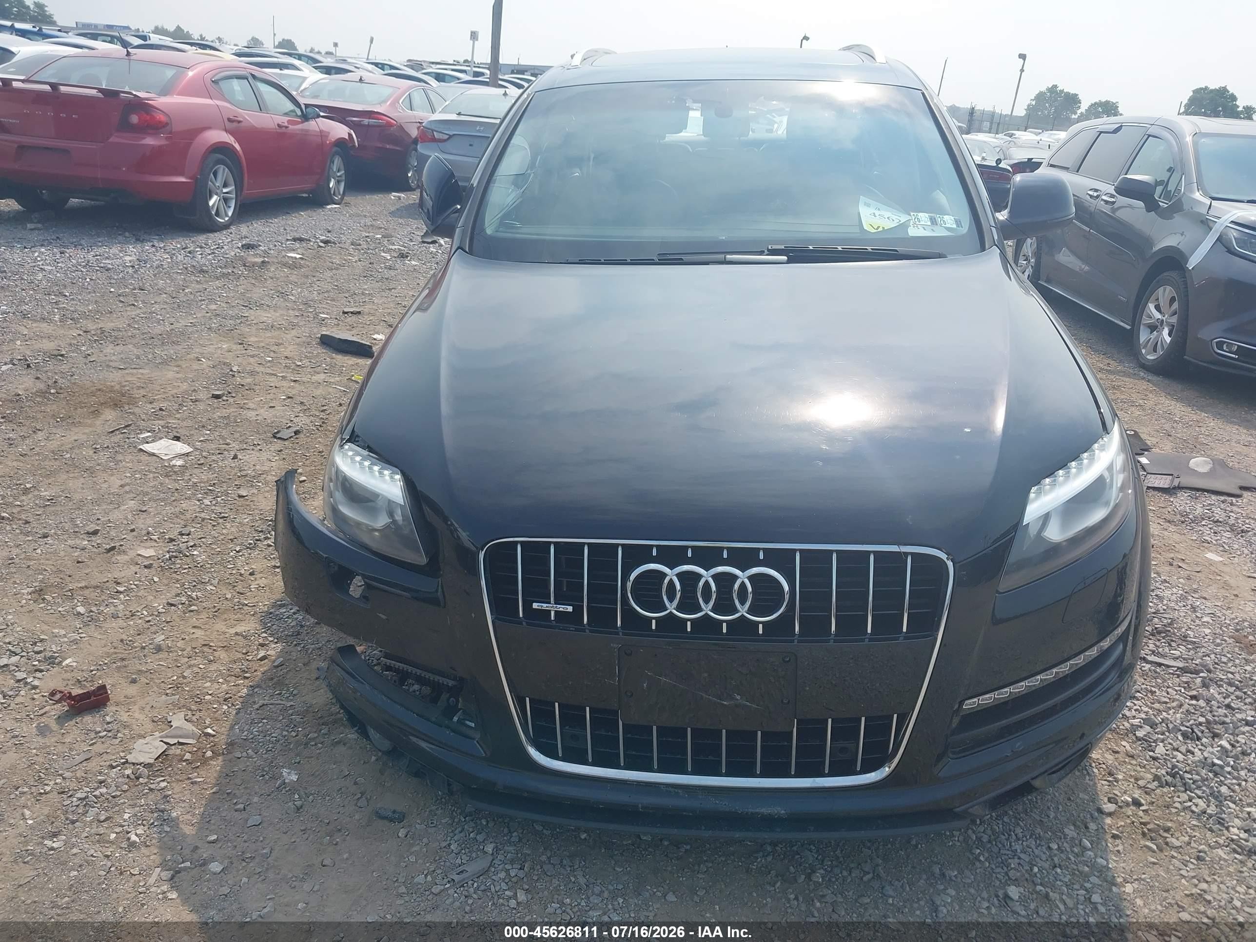 2015 Audi Q7 3.0t Premium Black vin: WA1LGAFE2FD022076