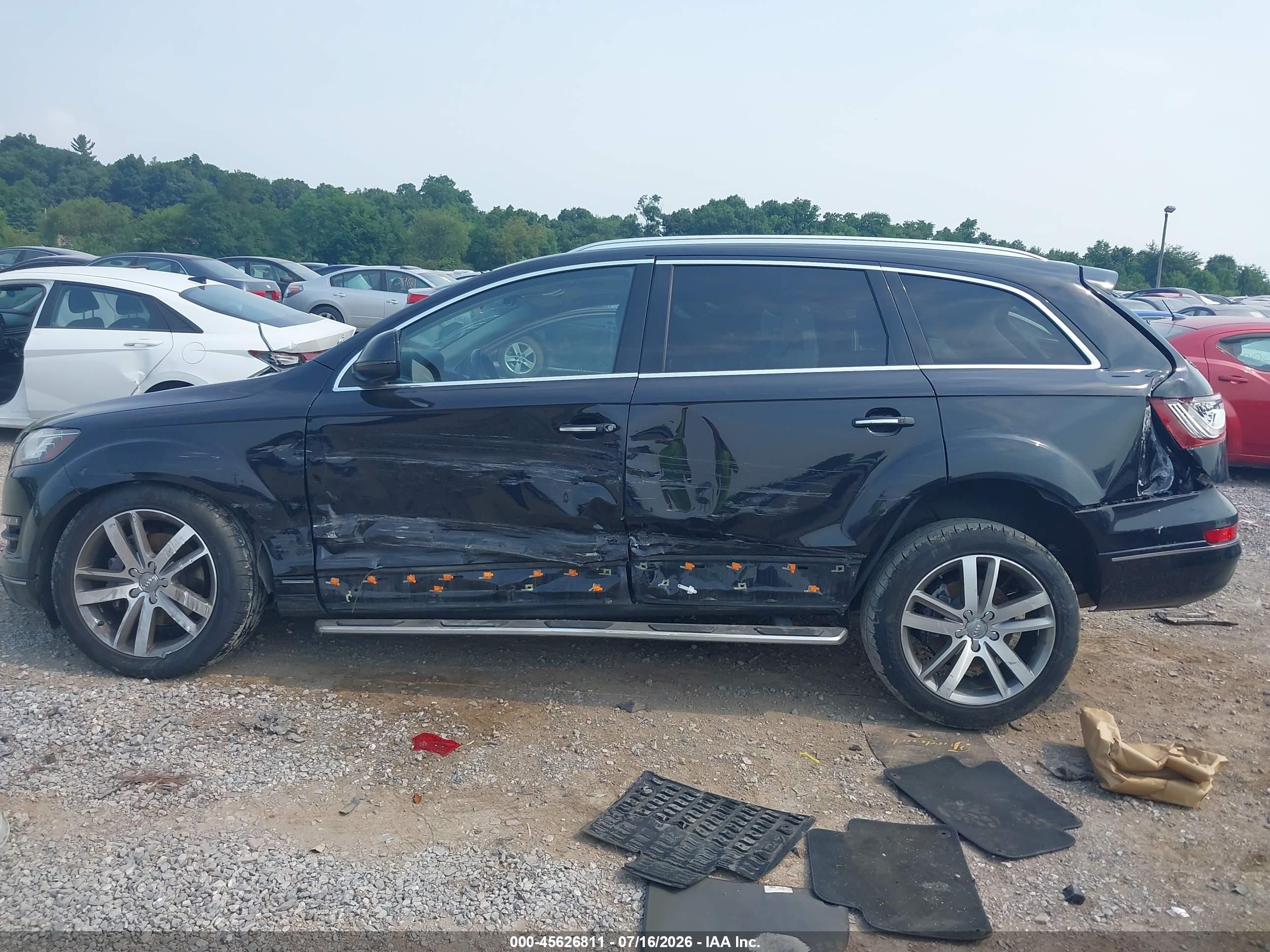 2015 Audi Q7 3.0t Premium Black vin: WA1LGAFE2FD022076