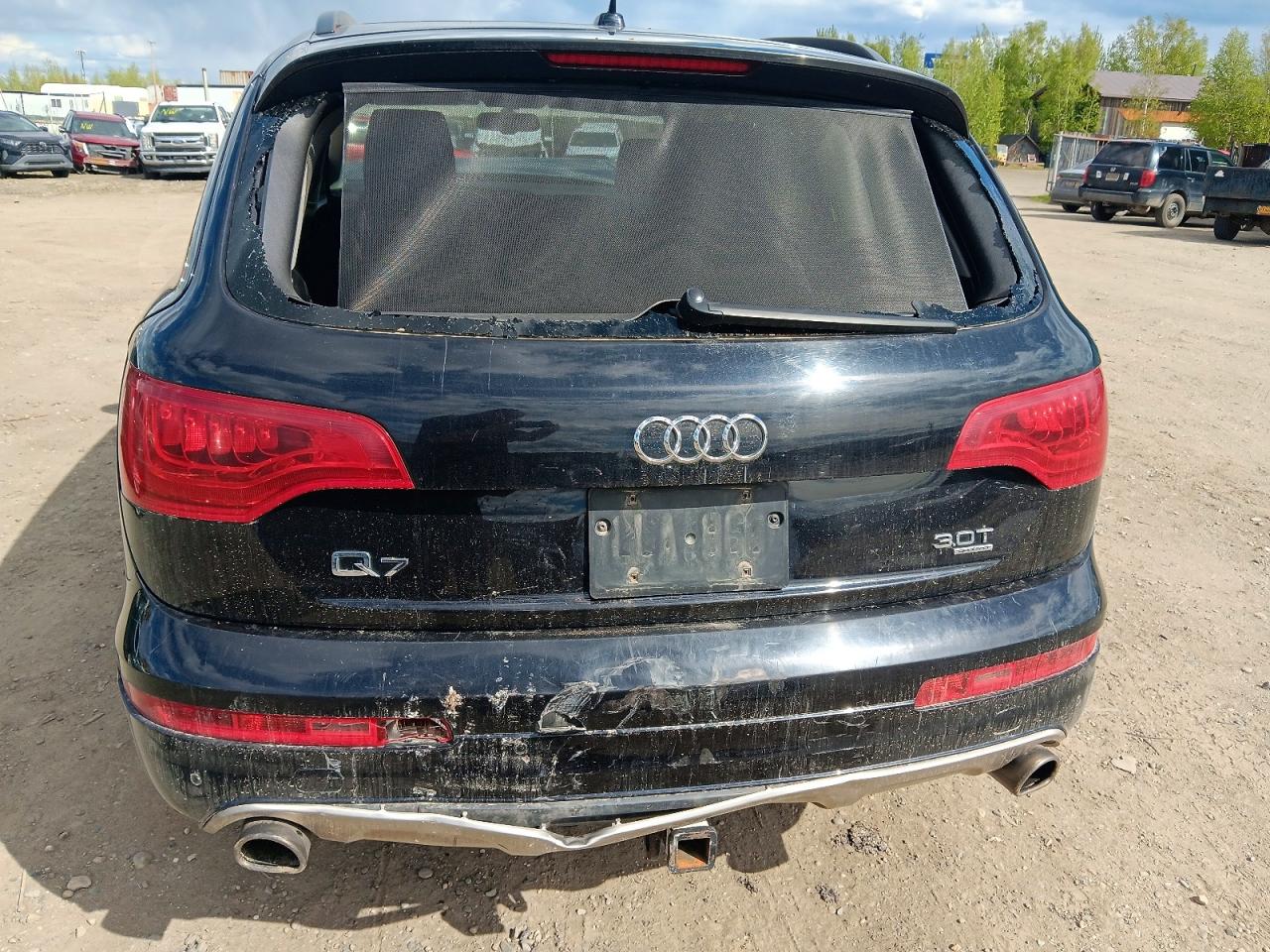 2015 Audi Q7 Premium Plus Black vin: WA1LGAFE2FD026421