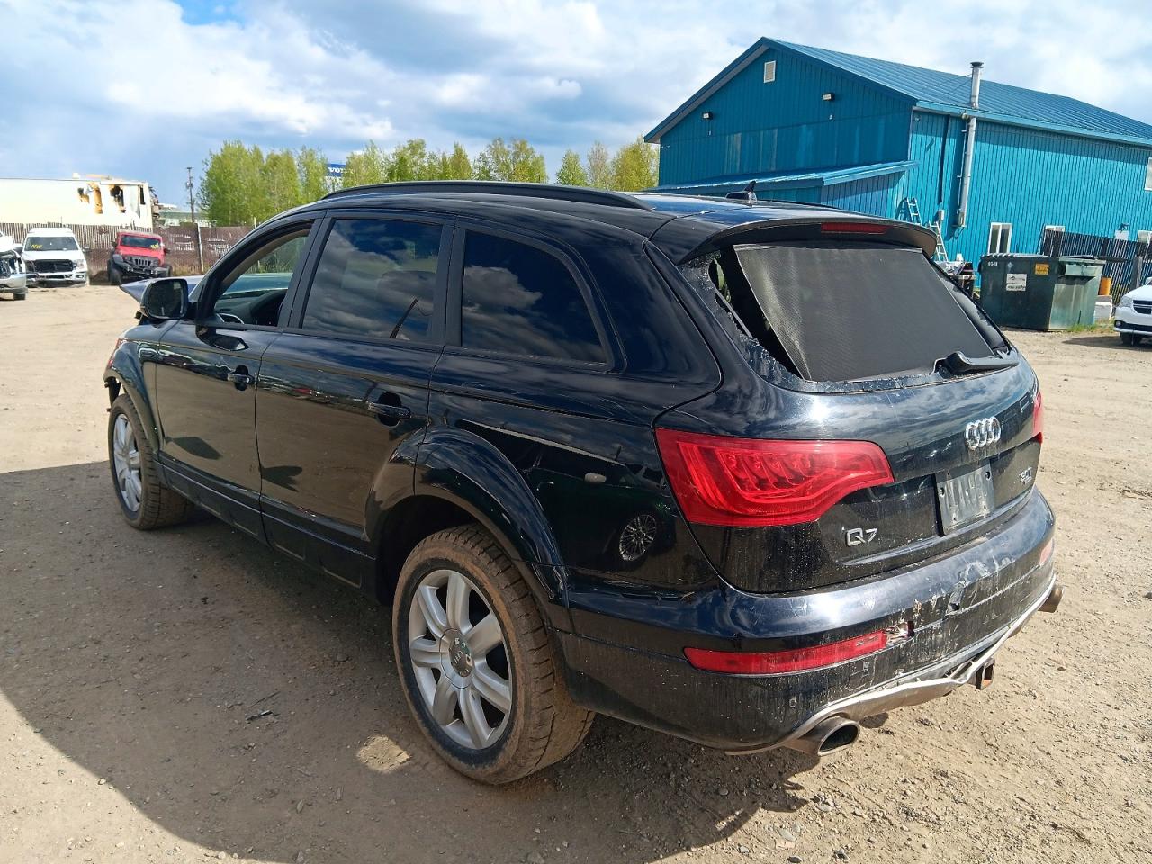 2015 Audi Q7 Premium Plus Black vin: WA1LGAFE2FD026421