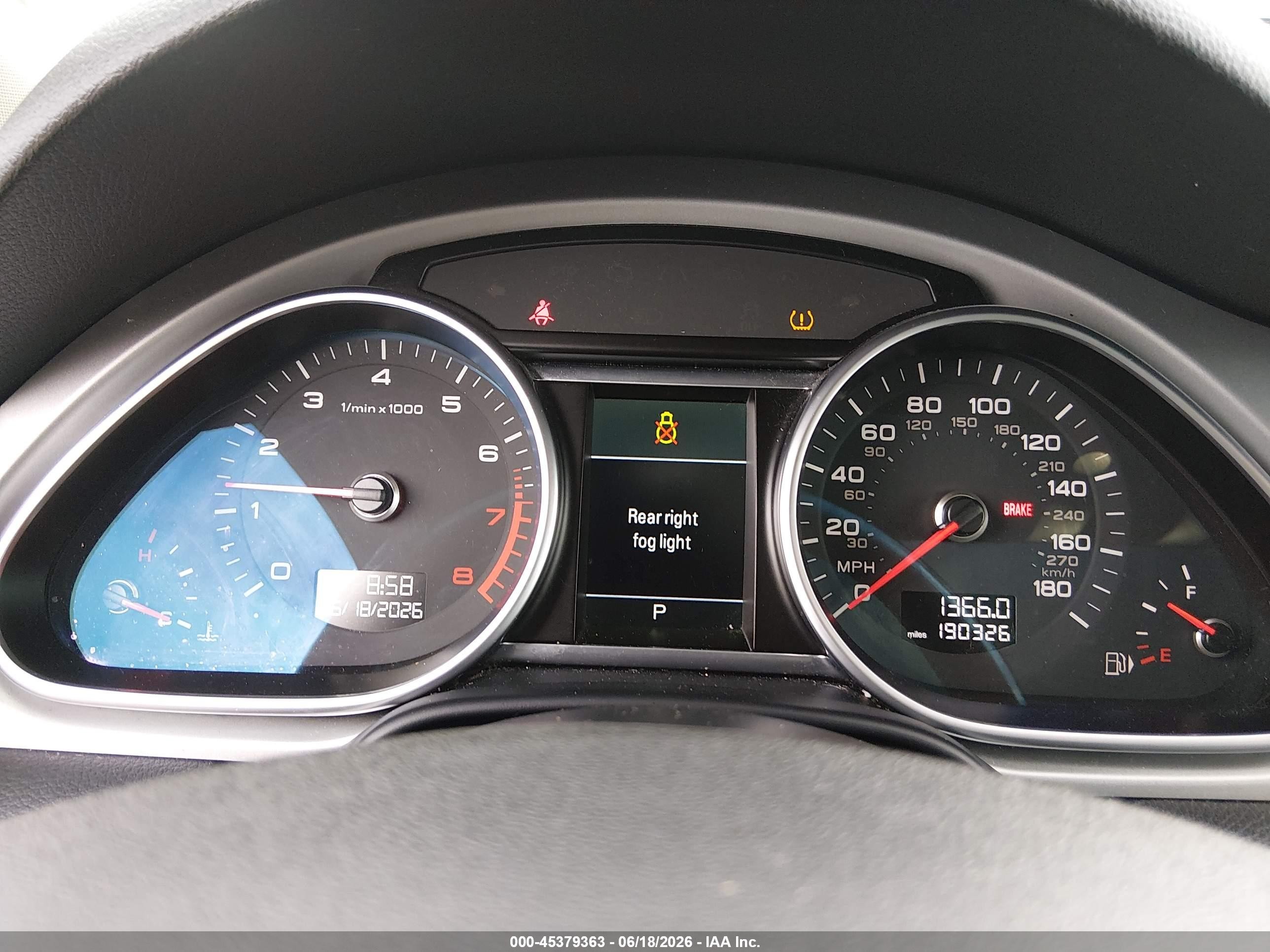 2015 Audi Q7 3.0t Premium Gray vin: WA1LGAFE2FD031263
