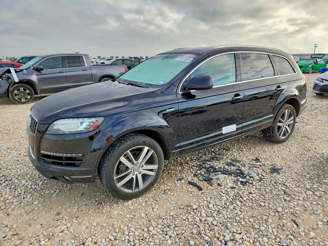 2015 Audi Q7 Premium Plus Black vin: WA1LGAFE2FD032493