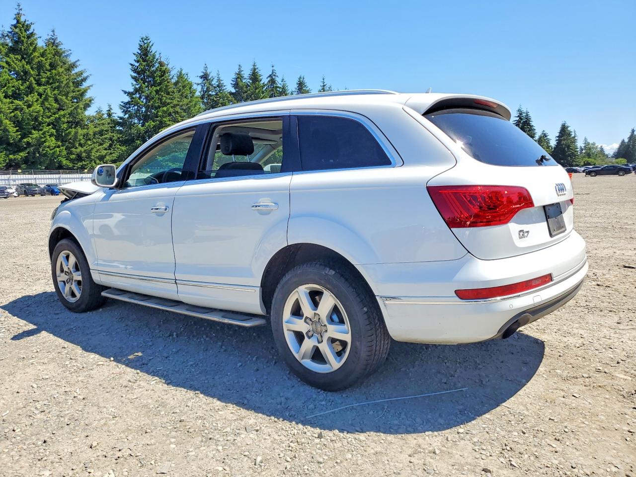 2012 Audi Q7 Premium Plus White vin: WA1LGAFE3CD008571