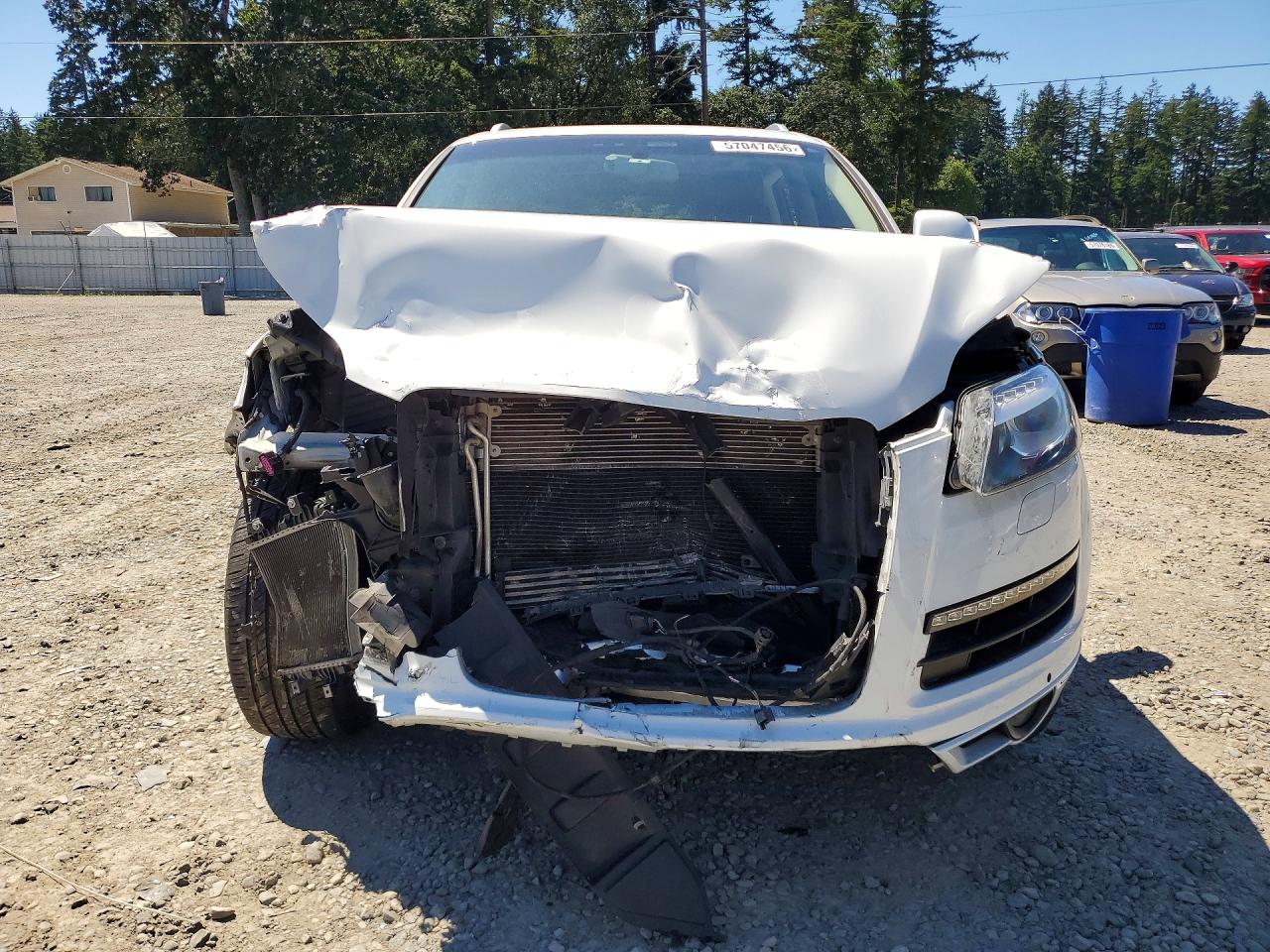 2012 Audi Q7 Premium Plus White vin: WA1LGAFE3CD008571