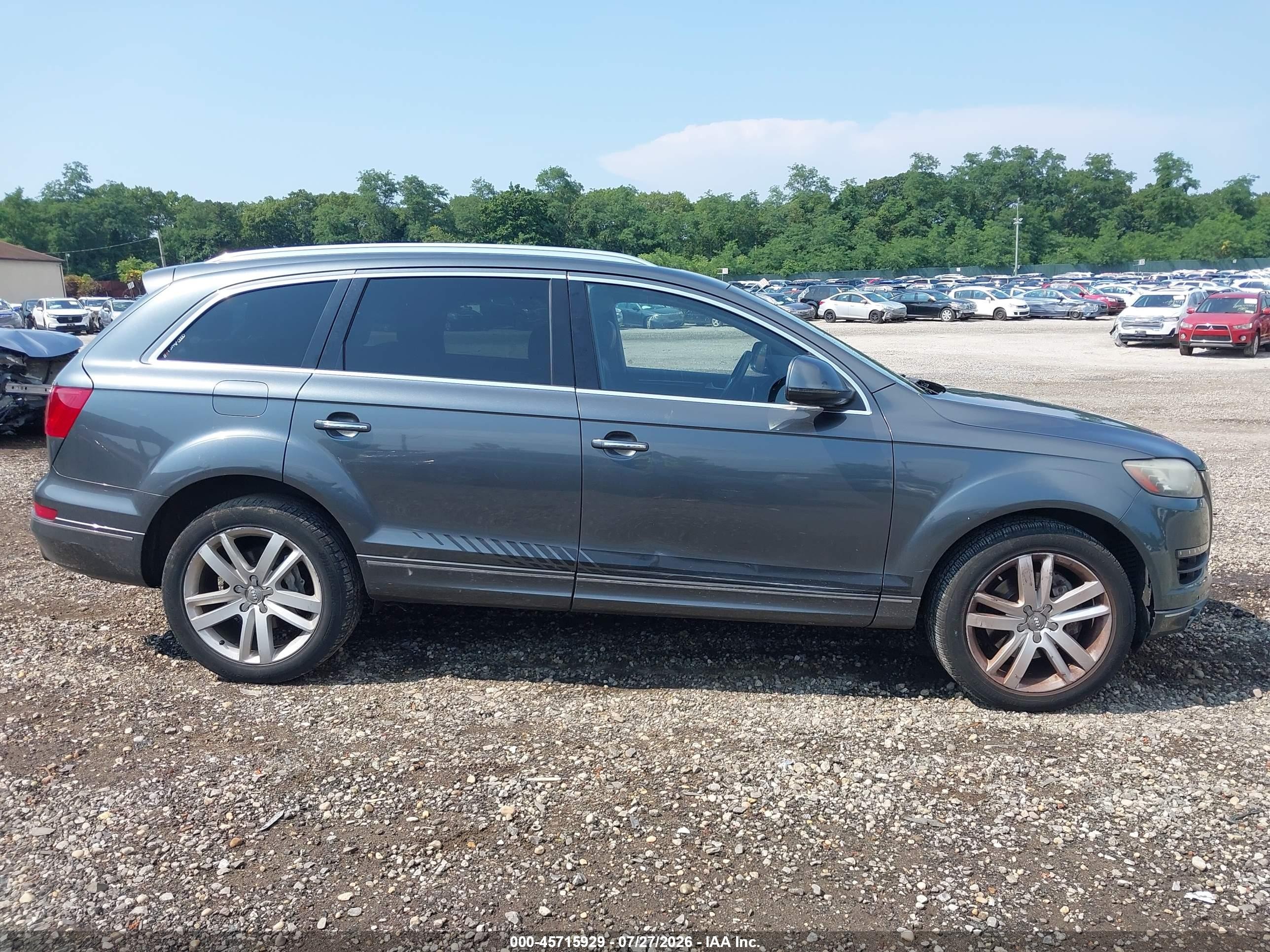 2013 Audi Q7 3.0t Premium Gray vin: WA1LGAFE3DD008166