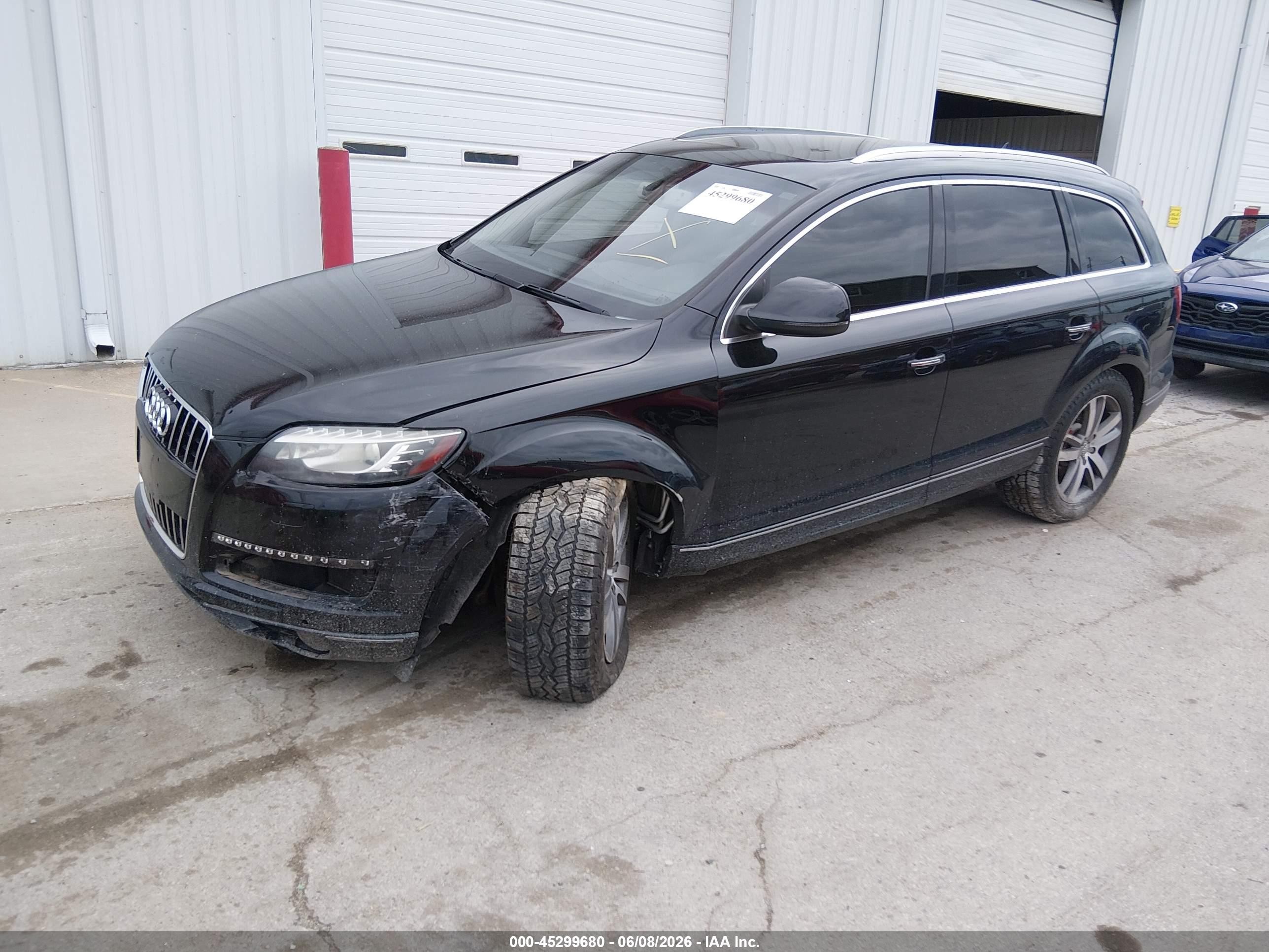 2014 Audi Q7 3.0t Premium Black vin: WA1LGAFE3ED015202