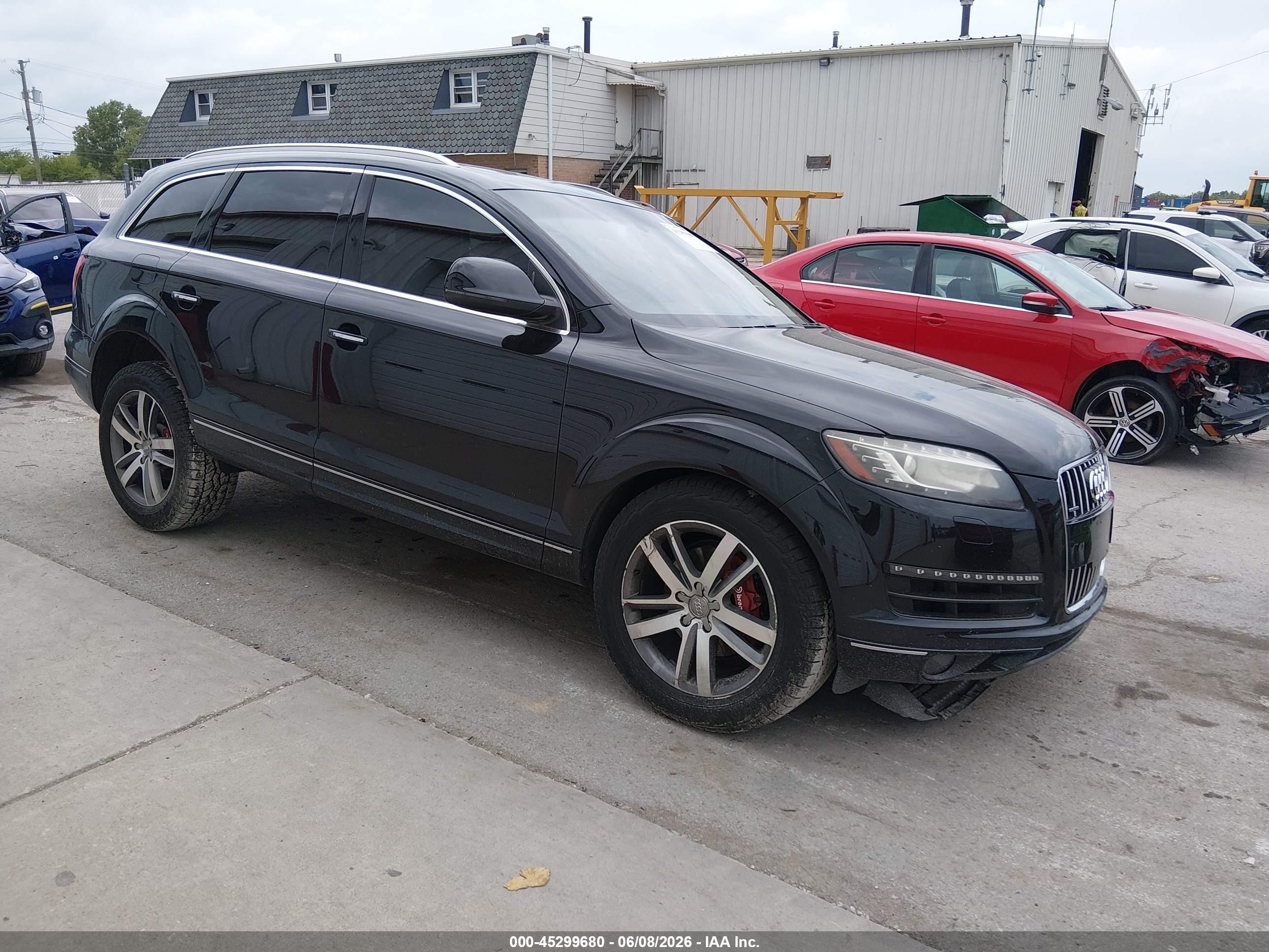 2014 Audi Q7 3.0t Premium Black vin: WA1LGAFE3ED015202