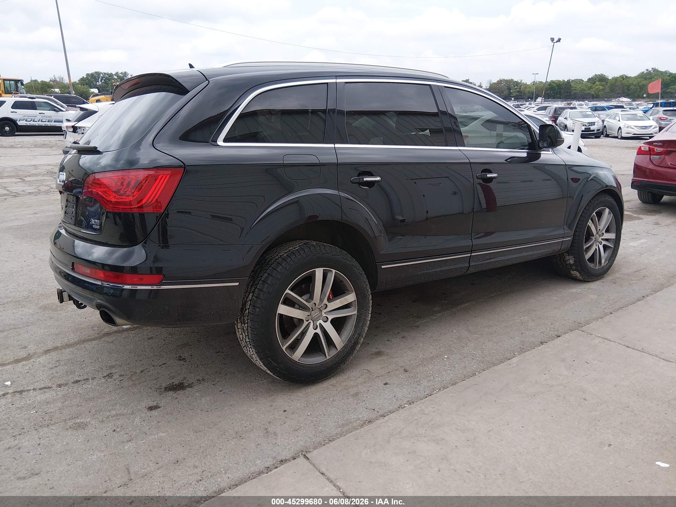 2014 Audi Q7 3.0t Premium Black vin: WA1LGAFE3ED015202