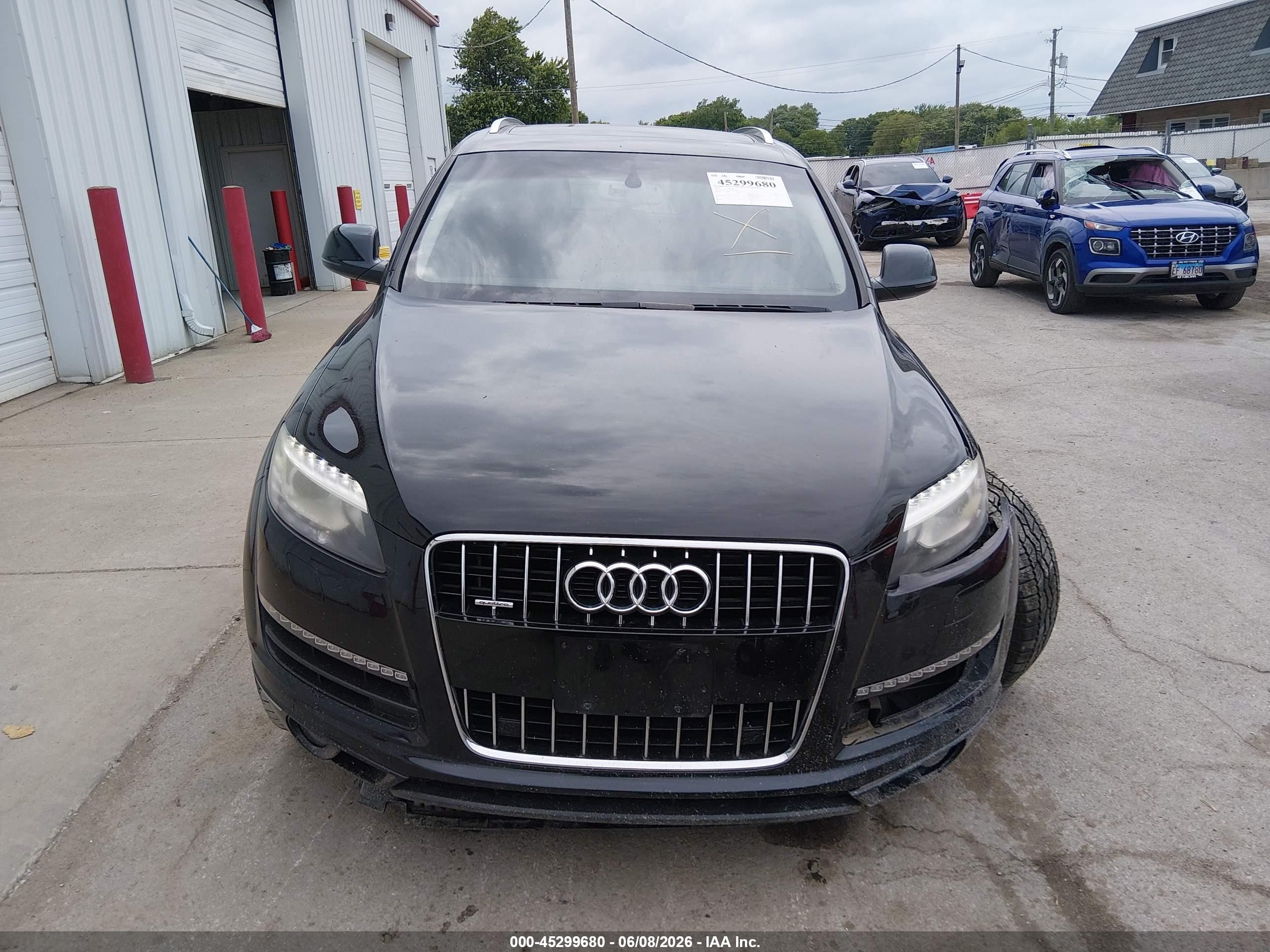 2014 Audi Q7 3.0t Premium Black vin: WA1LGAFE3ED015202