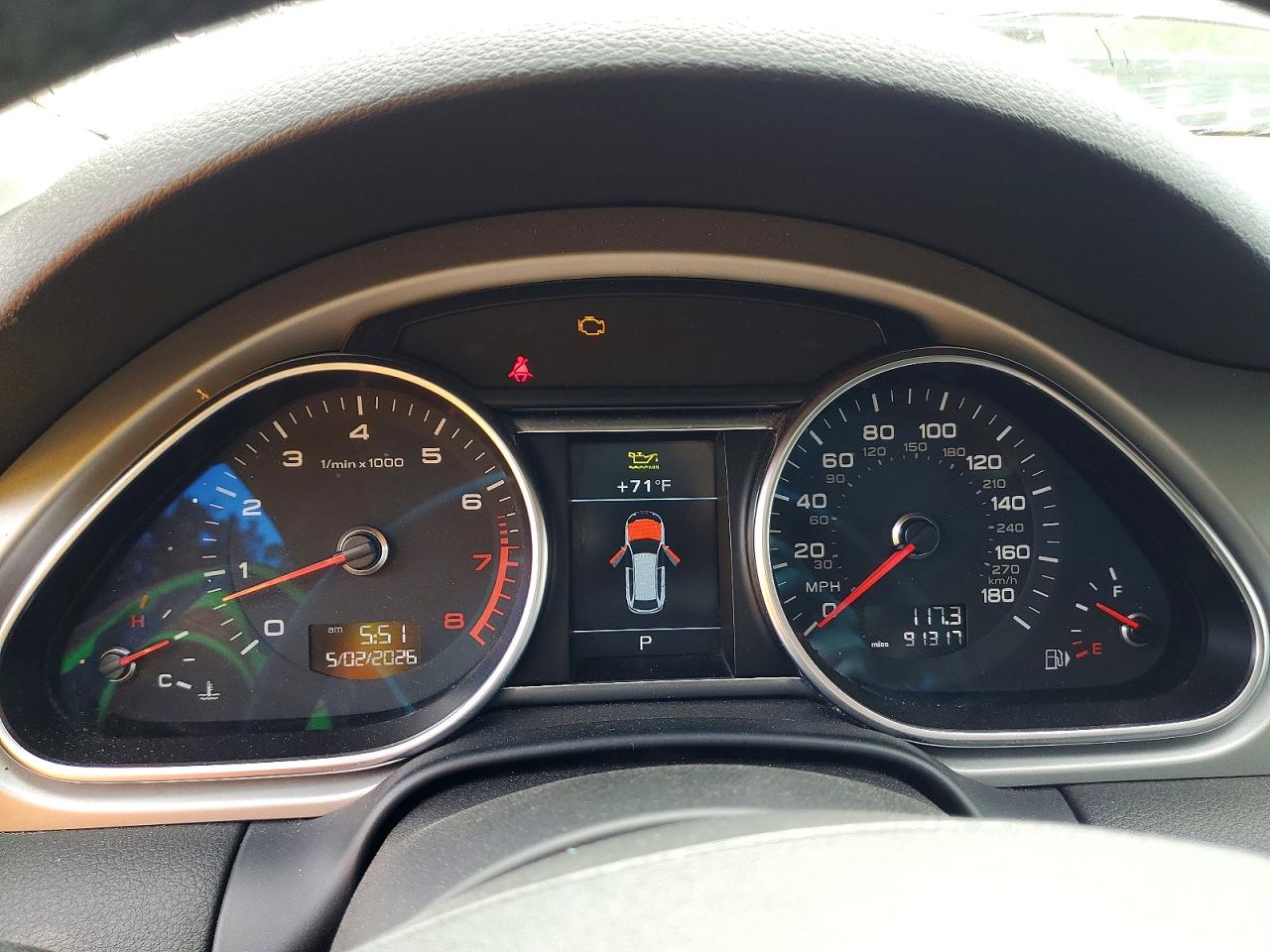 2014 Audi Q7 Premium Plus Black vin: WA1LGAFE3ED016947