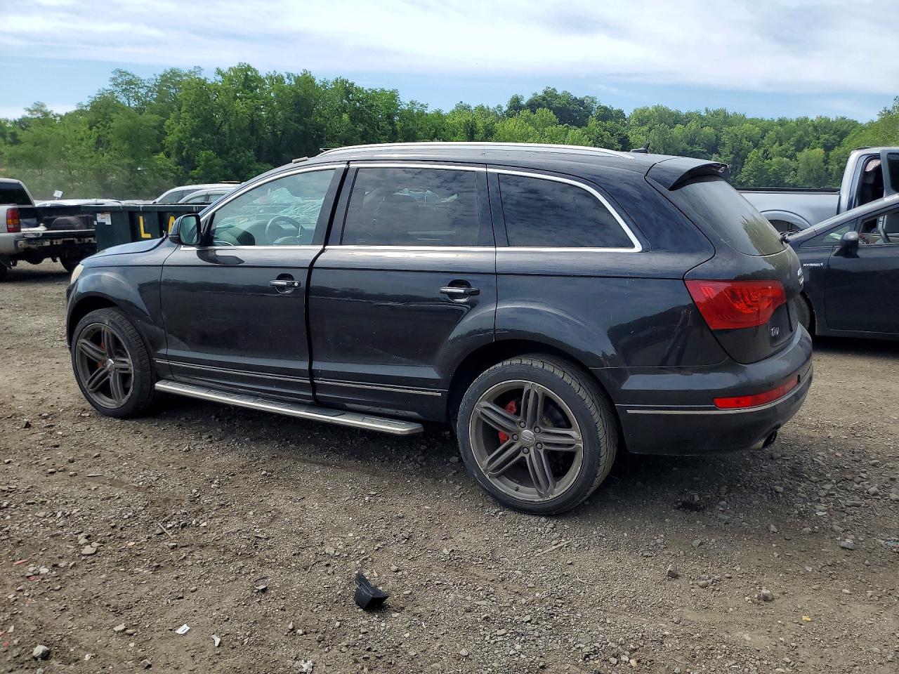 2014 Audi Q7 Premium Plus Black vin: WA1LGAFE3ED016947