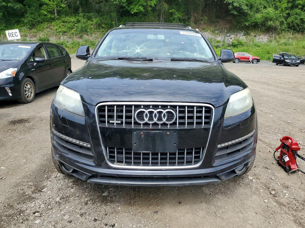 2014 Audi Q7 Premium Plus Black vin: WA1LGAFE3ED016947