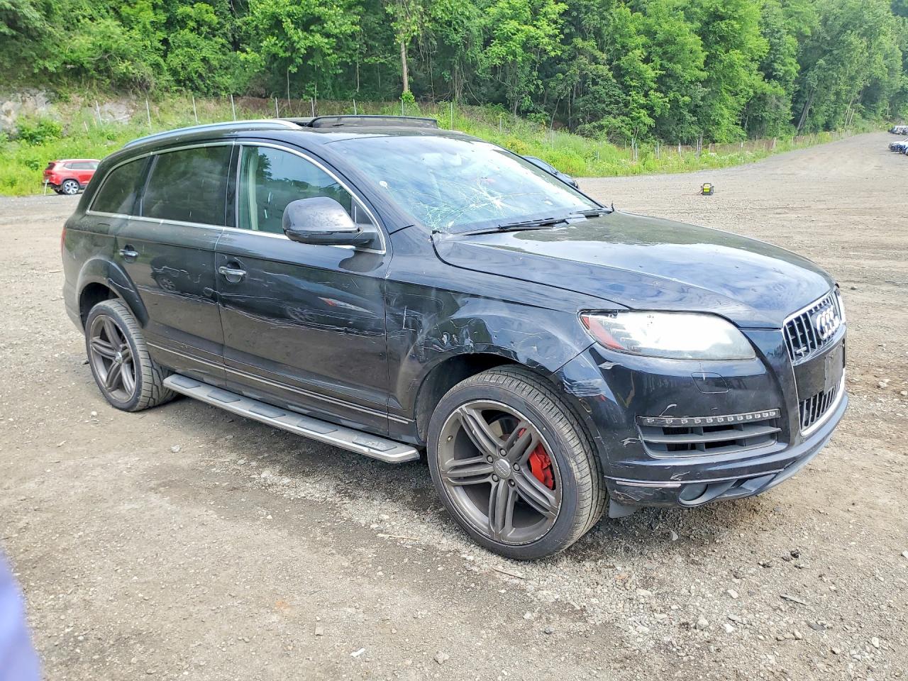 2014 Audi Q7 Premium Plus Black vin: WA1LGAFE3ED016947