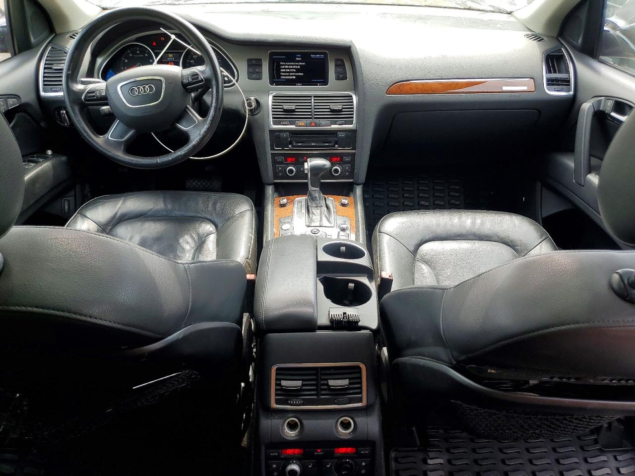 2014 Audi Q7 Premium Plus Black vin: WA1LGAFE3ED016947
