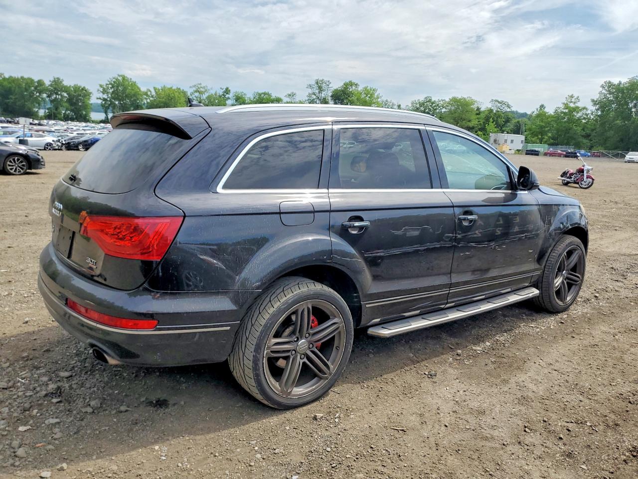 2014 Audi Q7 Premium Plus Black vin: WA1LGAFE3ED016947