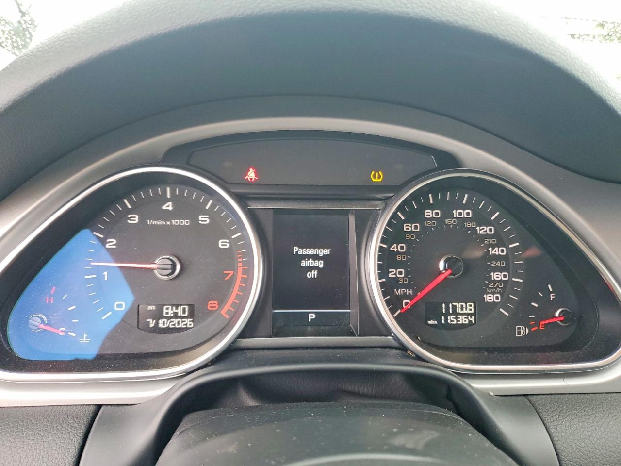 2015 Audi Q7 Premium Plus Белый vin: WA1LGAFE3FD004069