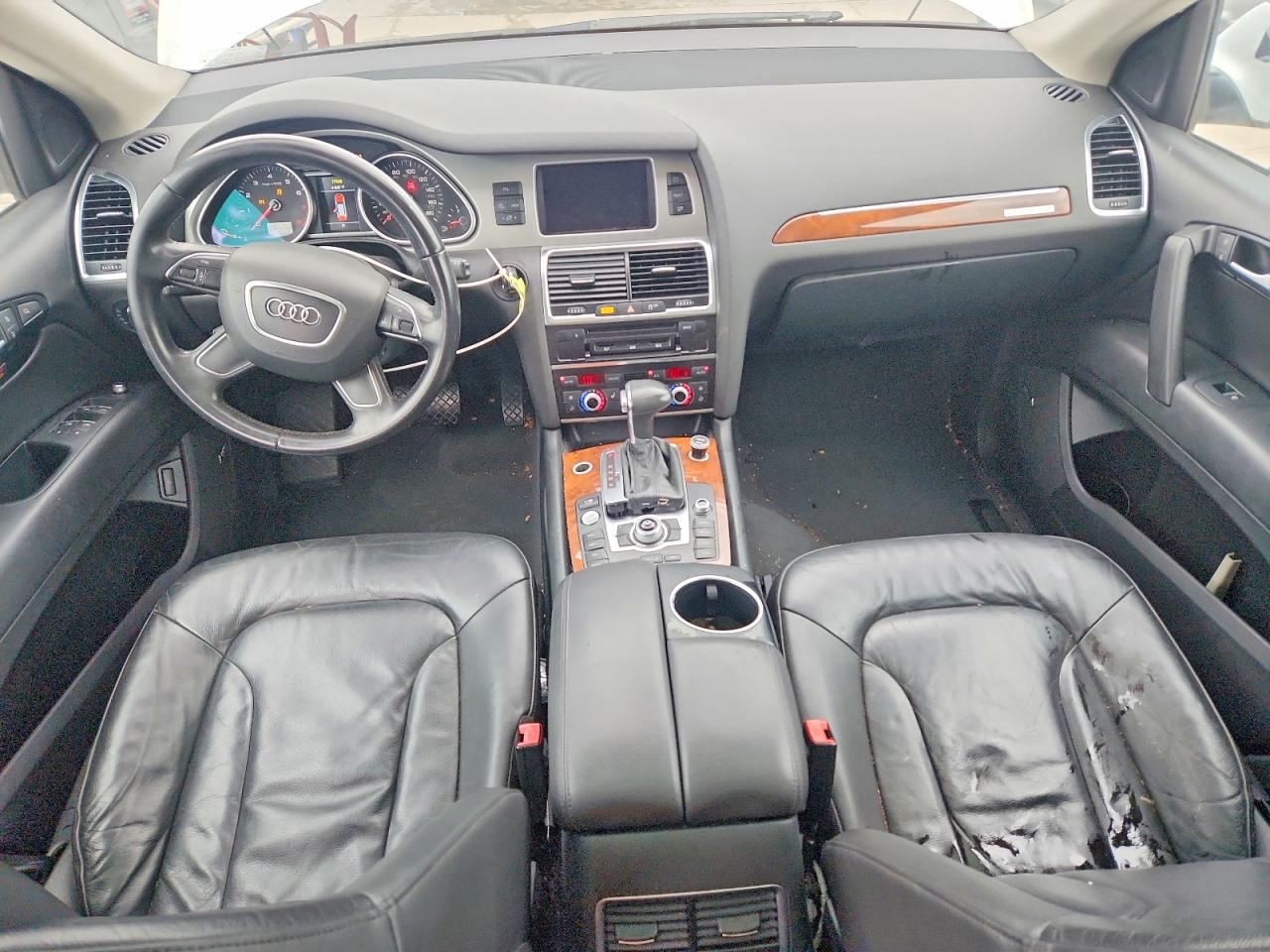 2015 Audi Q7 Premium Plus White vin: WA1LGAFE3FD006226