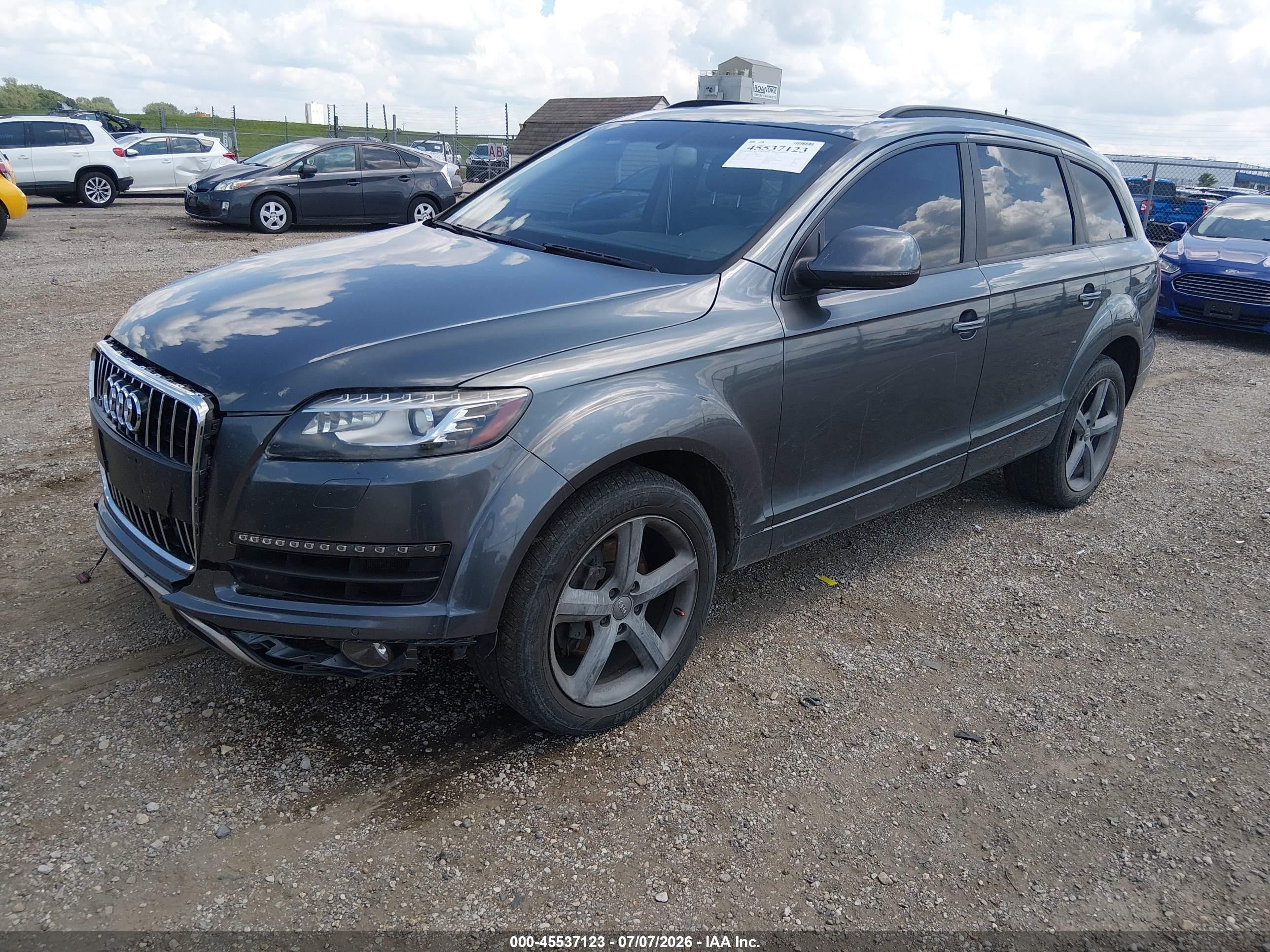 2015 Audi Q7 3.0t Premium Gray vin: WA1LGAFE3FD009899