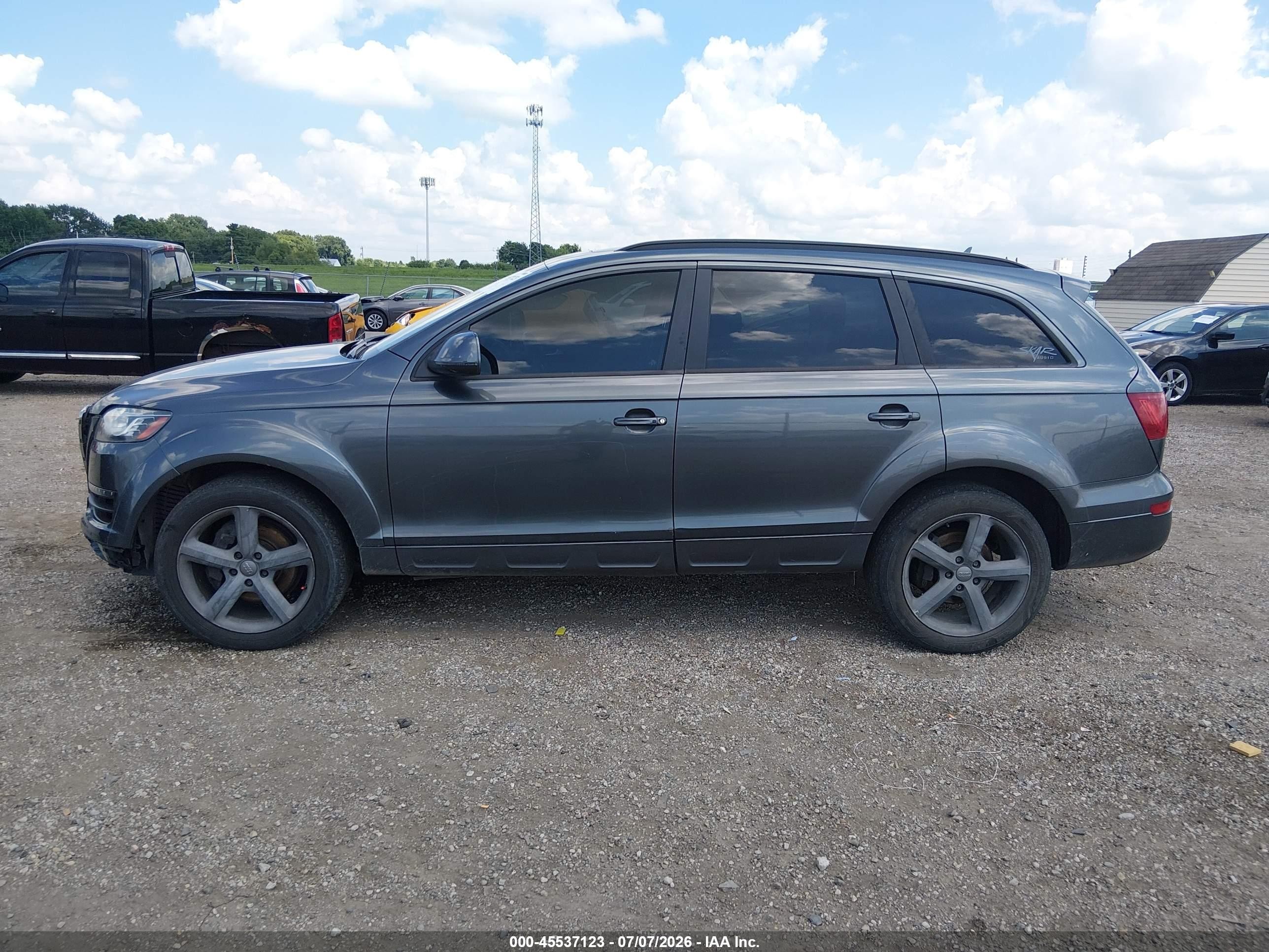 2015 Audi Q7 3.0t Premium Gray vin: WA1LGAFE3FD009899