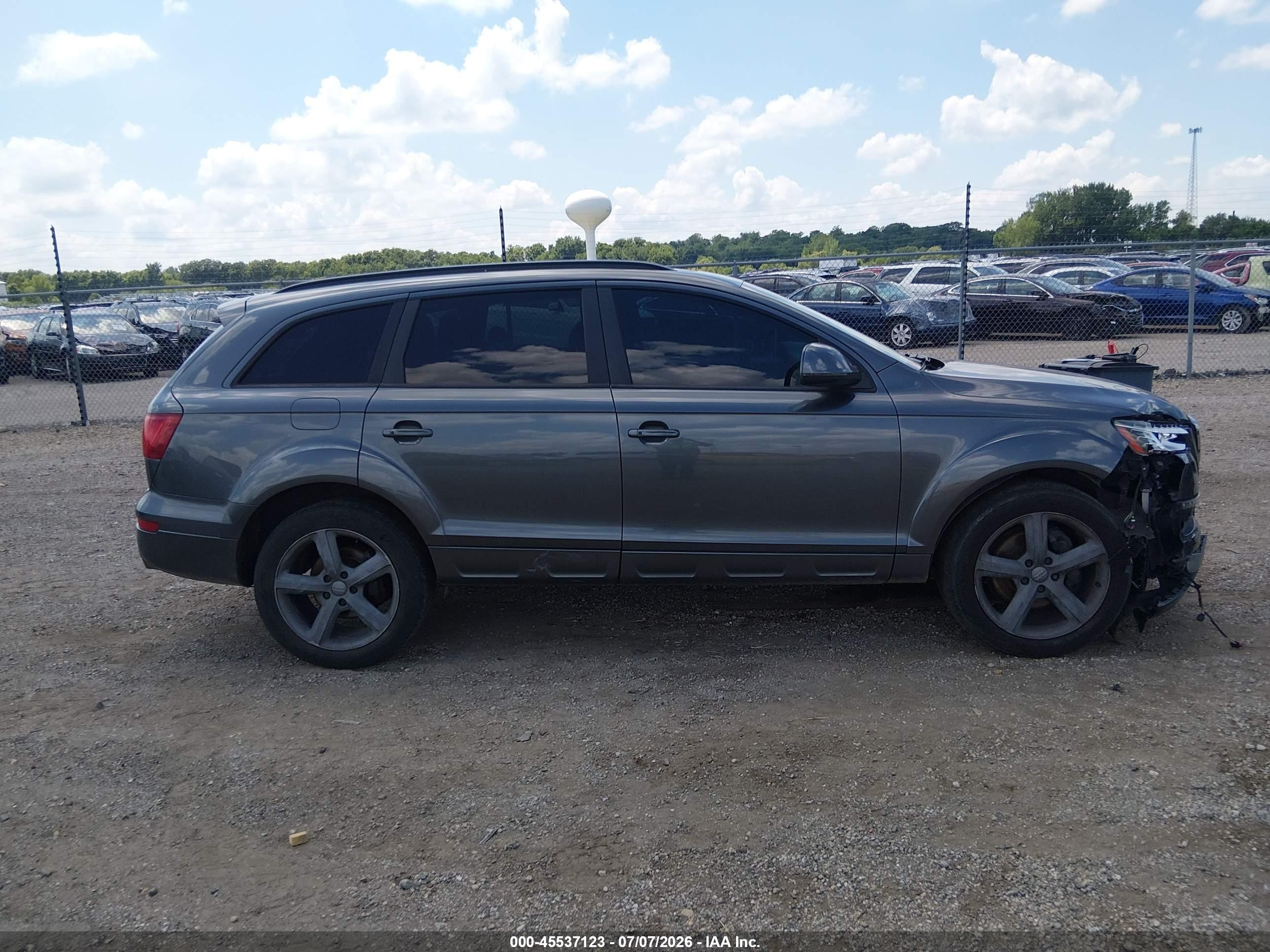 2015 Audi Q7 3.0t Premium Gray vin: WA1LGAFE3FD009899