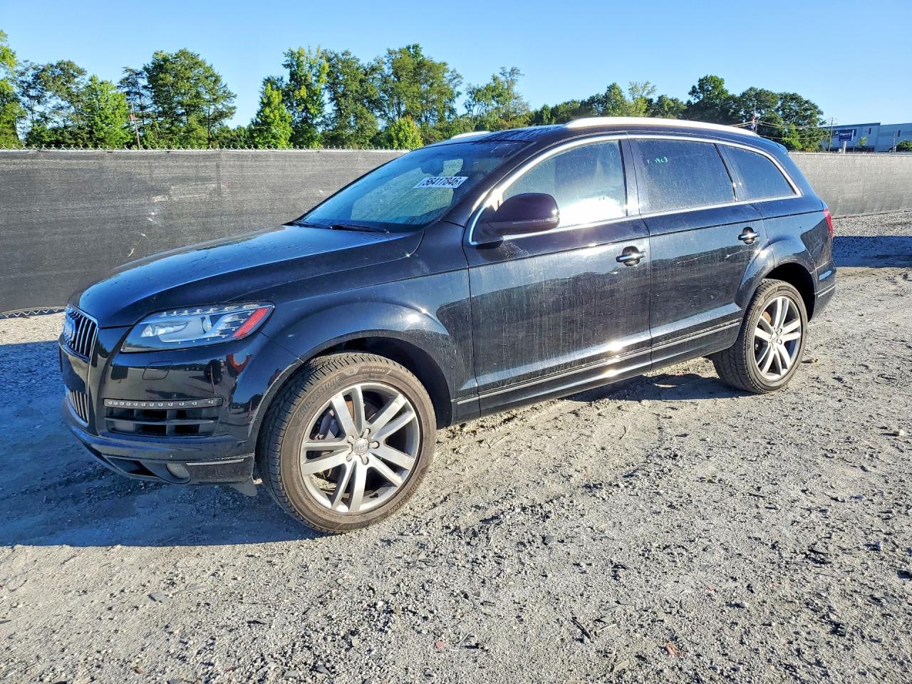 2015 Audi Q7 Premium Plus Black vin: WA1LGAFE3FD015427