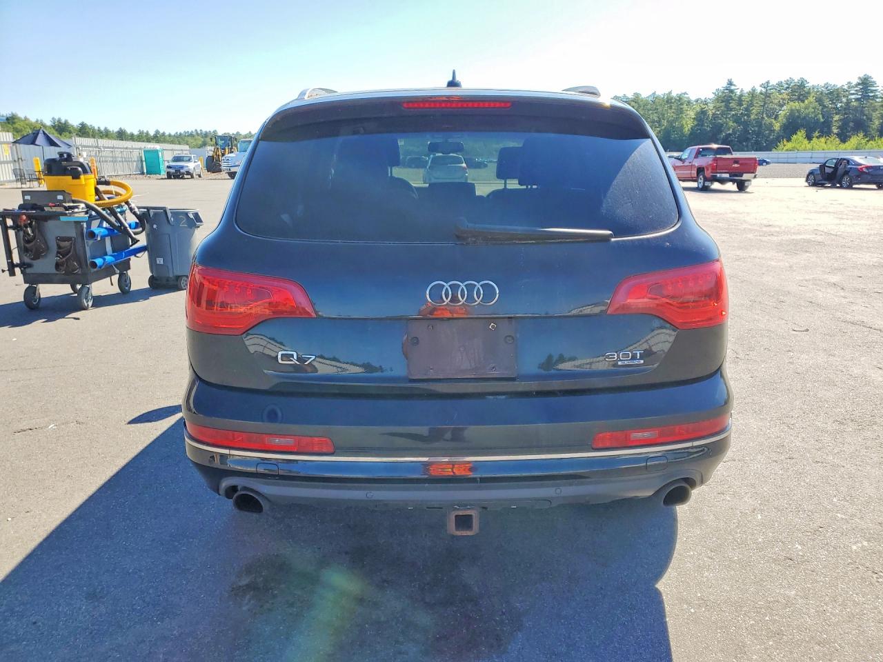 2015 Audi Q7 Premium Plus Black vin: WA1LGAFE3FD028226
