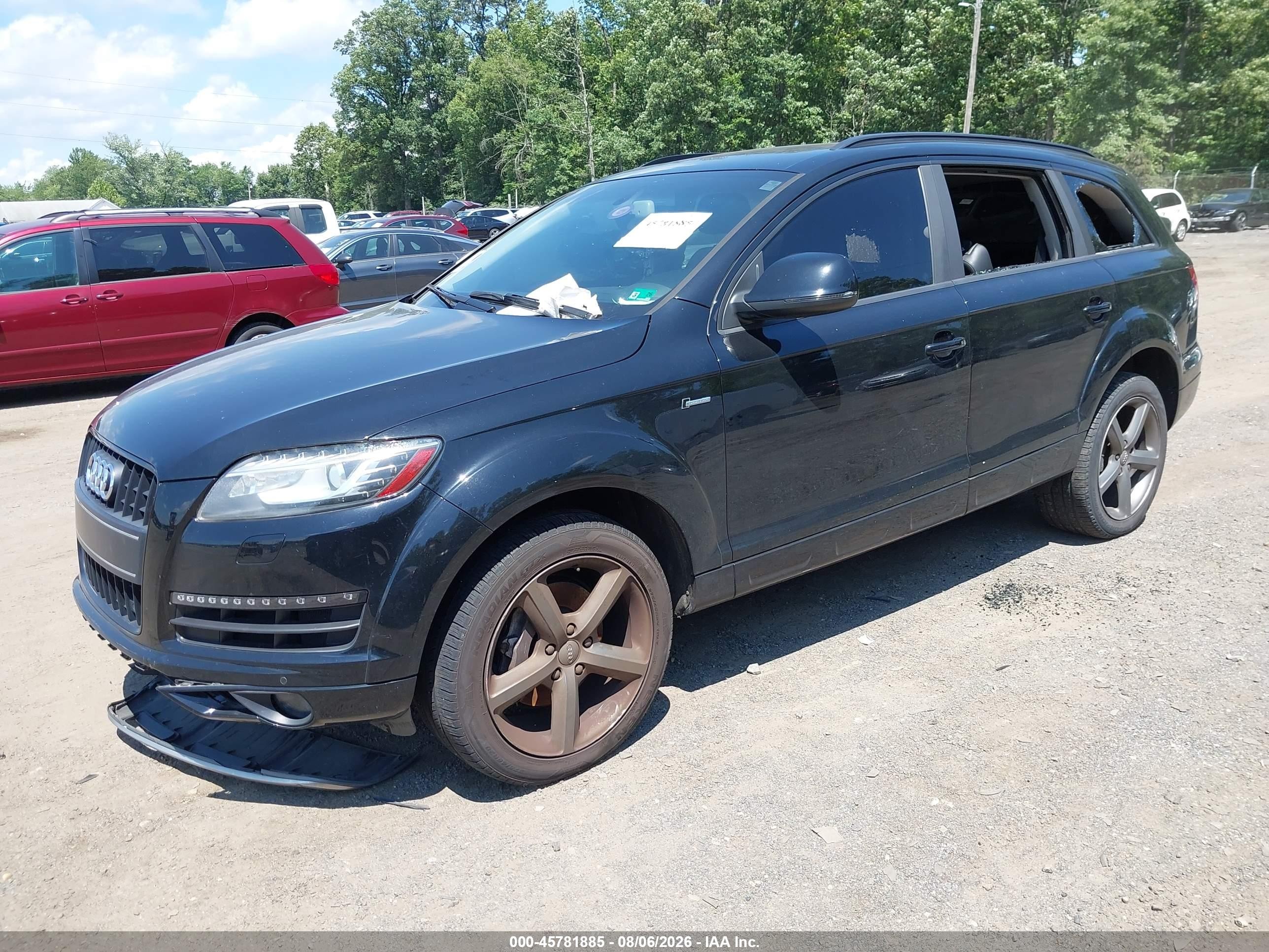 2015 Audi Q7 3.0t Premium Black vin: WA1LGAFE3FD030011
