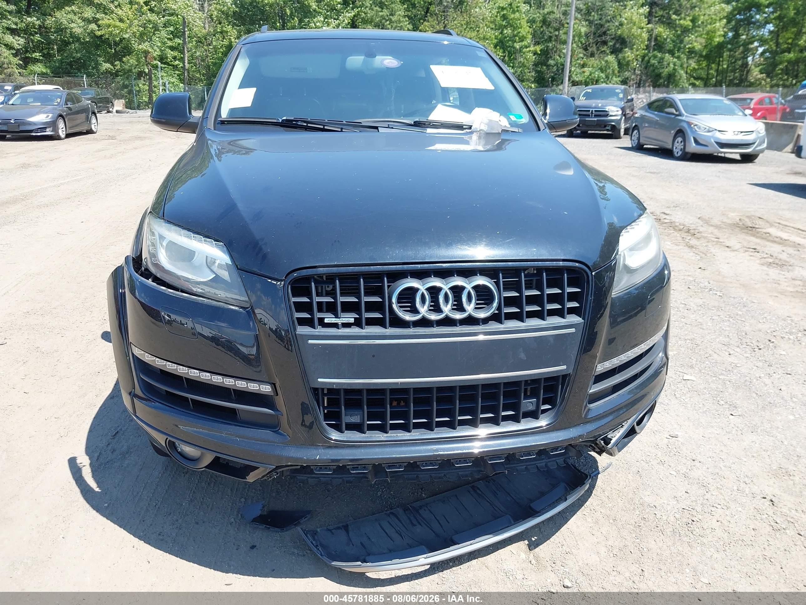 2015 Audi Q7 3.0t Premium Black vin: WA1LGAFE3FD030011