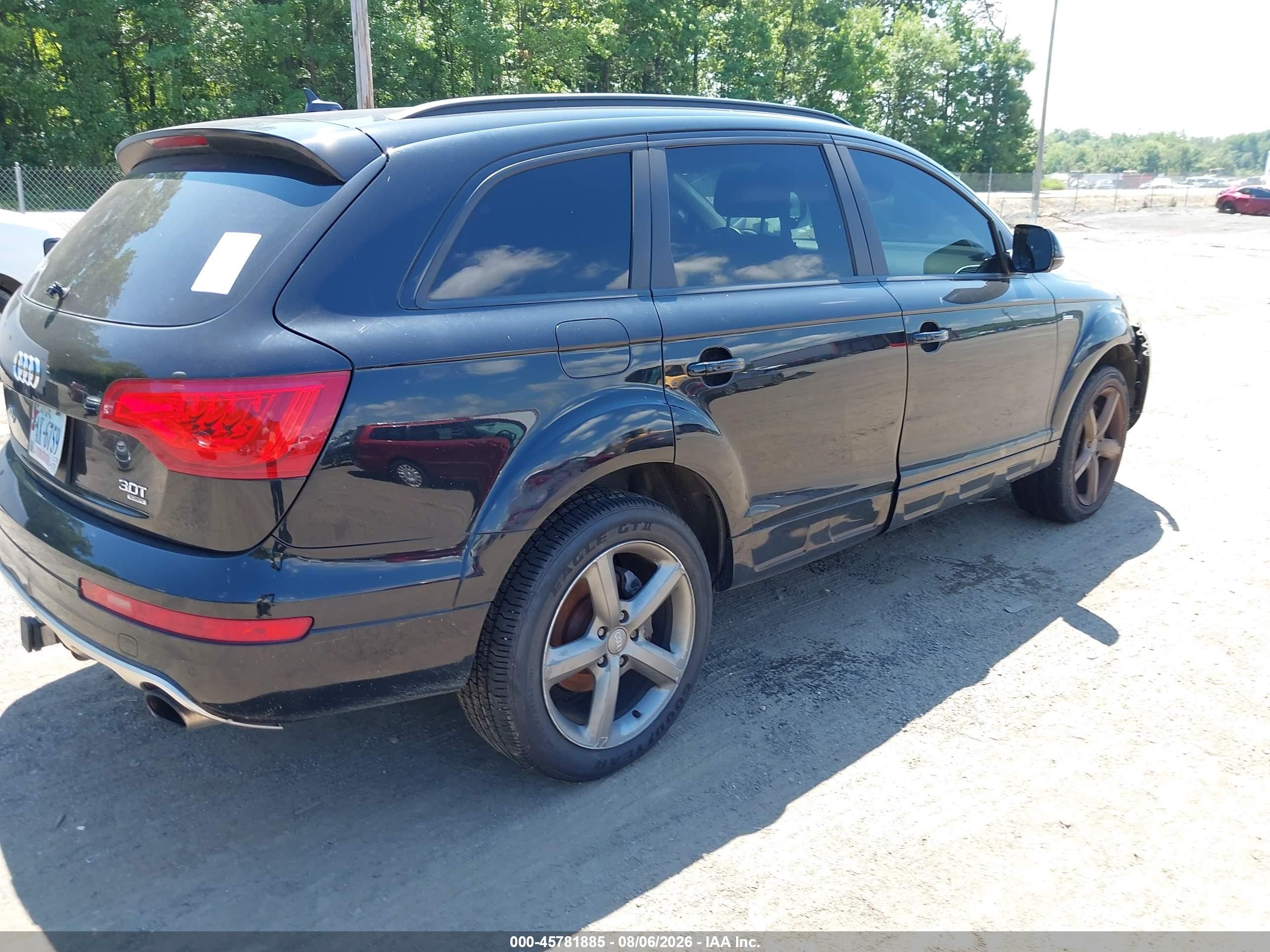 2015 Audi Q7 3.0t Premium Black vin: WA1LGAFE3FD030011