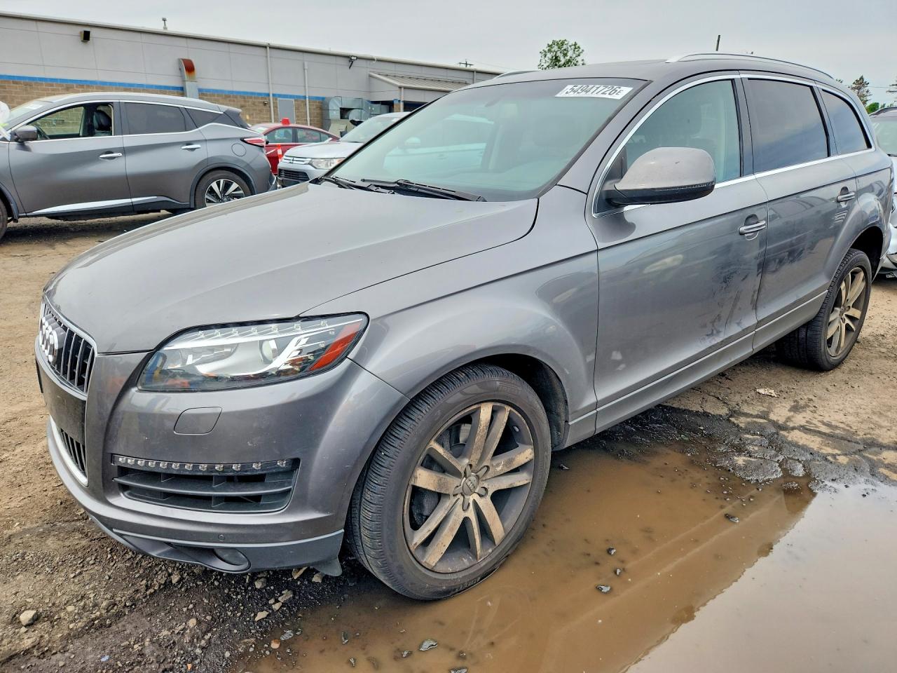 2011 Audi Q7 Premium Plus Gray vin: WA1LGAFE4BD002874