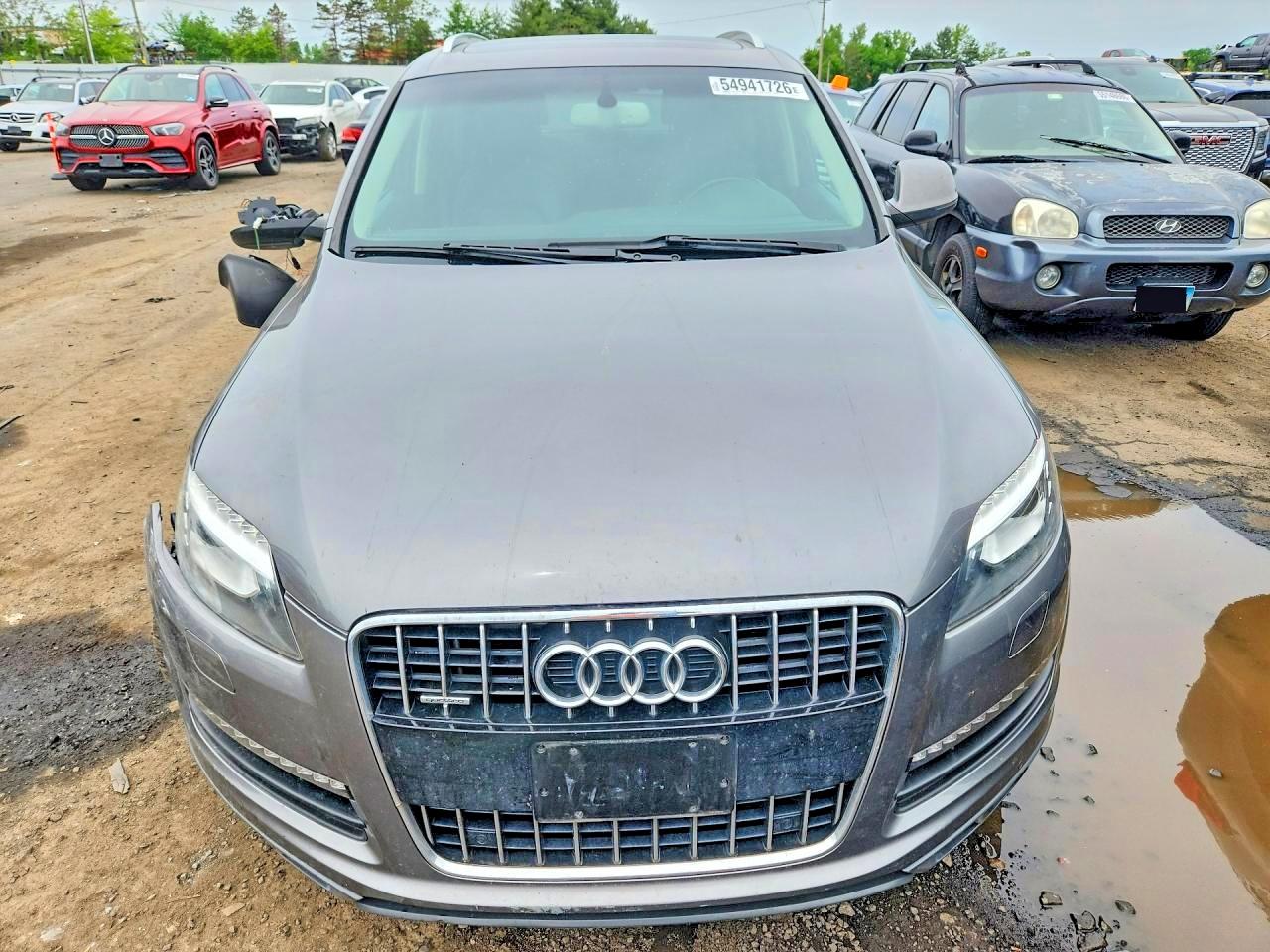 2011 Audi Q7 Premium Plus Gray vin: WA1LGAFE4BD002874
