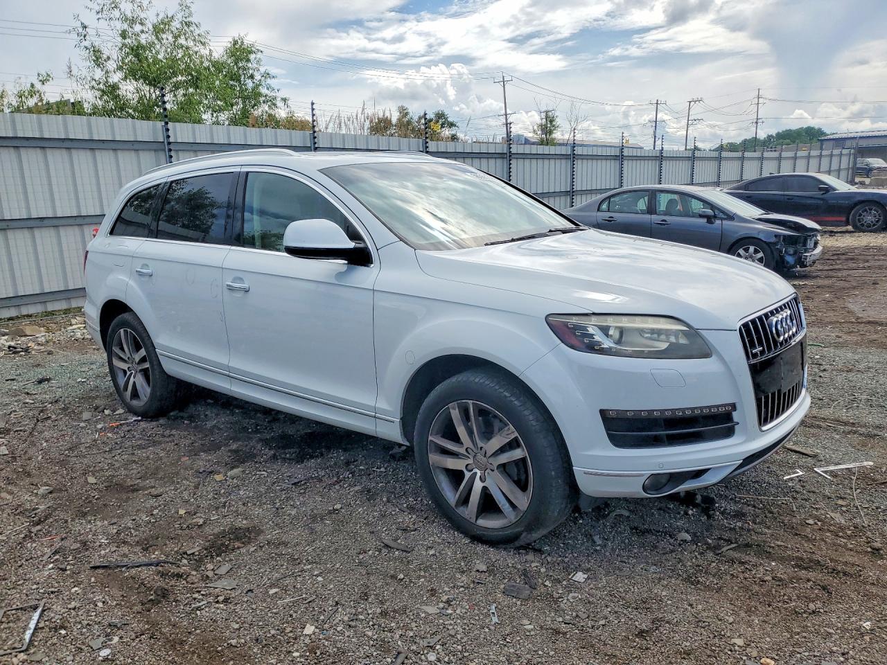 2012 Audi Q7 Premium Plus Белый vin: WA1LGAFE4CD006294
