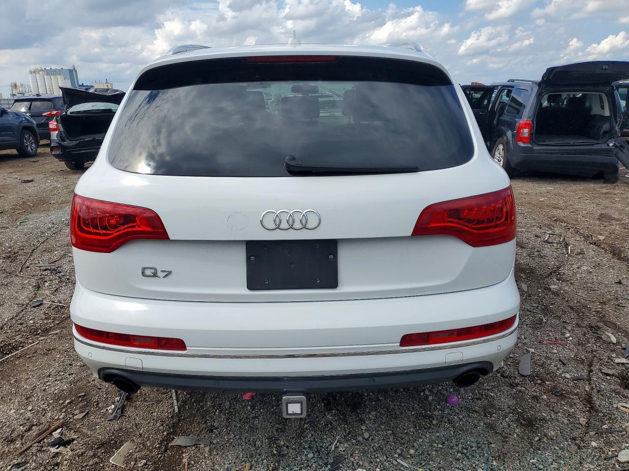 2012 Audi Q7 Premium Plus Белый vin: WA1LGAFE4CD006294