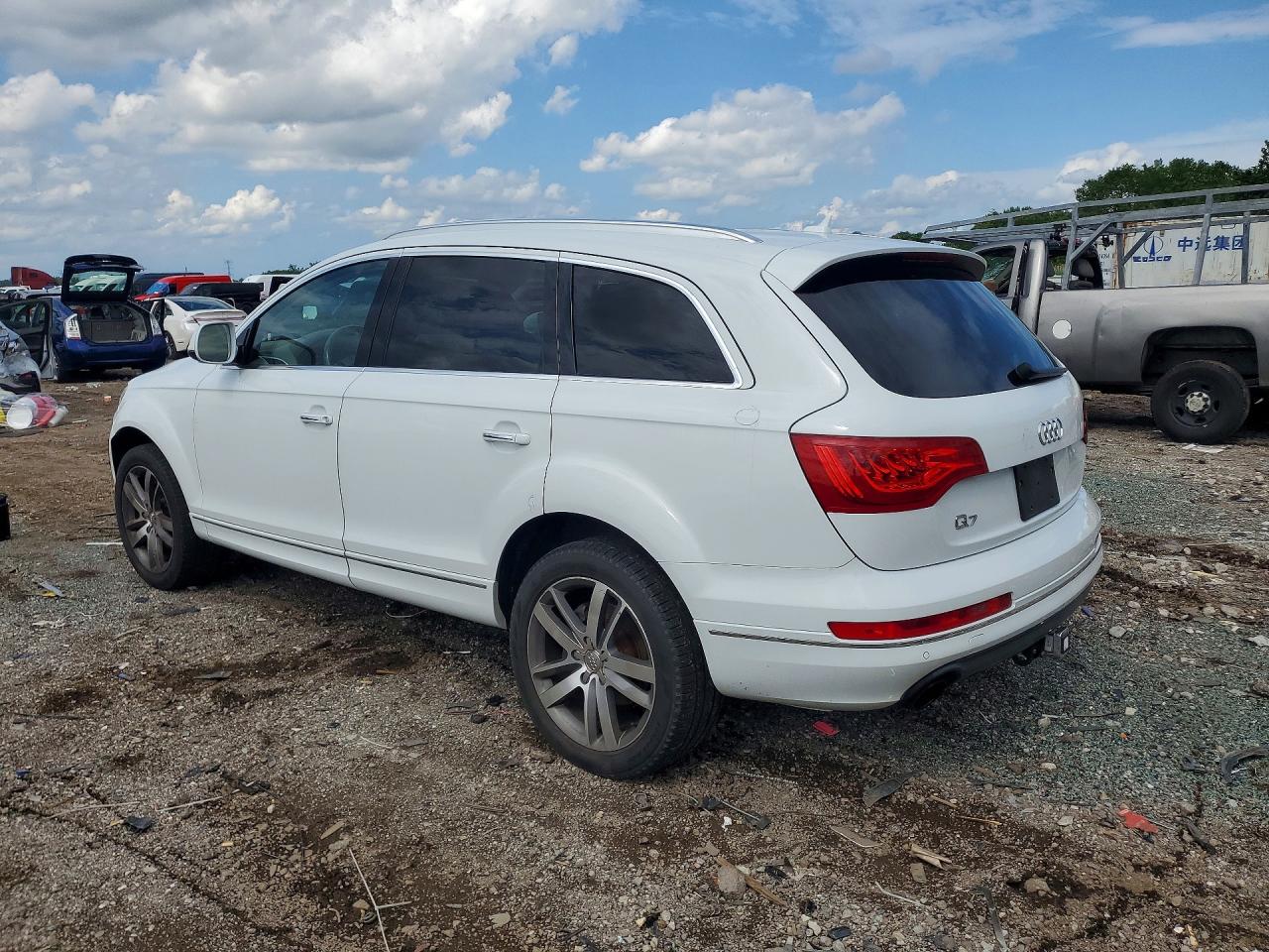 2012 Audi Q7 Premium Plus Белый vin: WA1LGAFE4CD006294