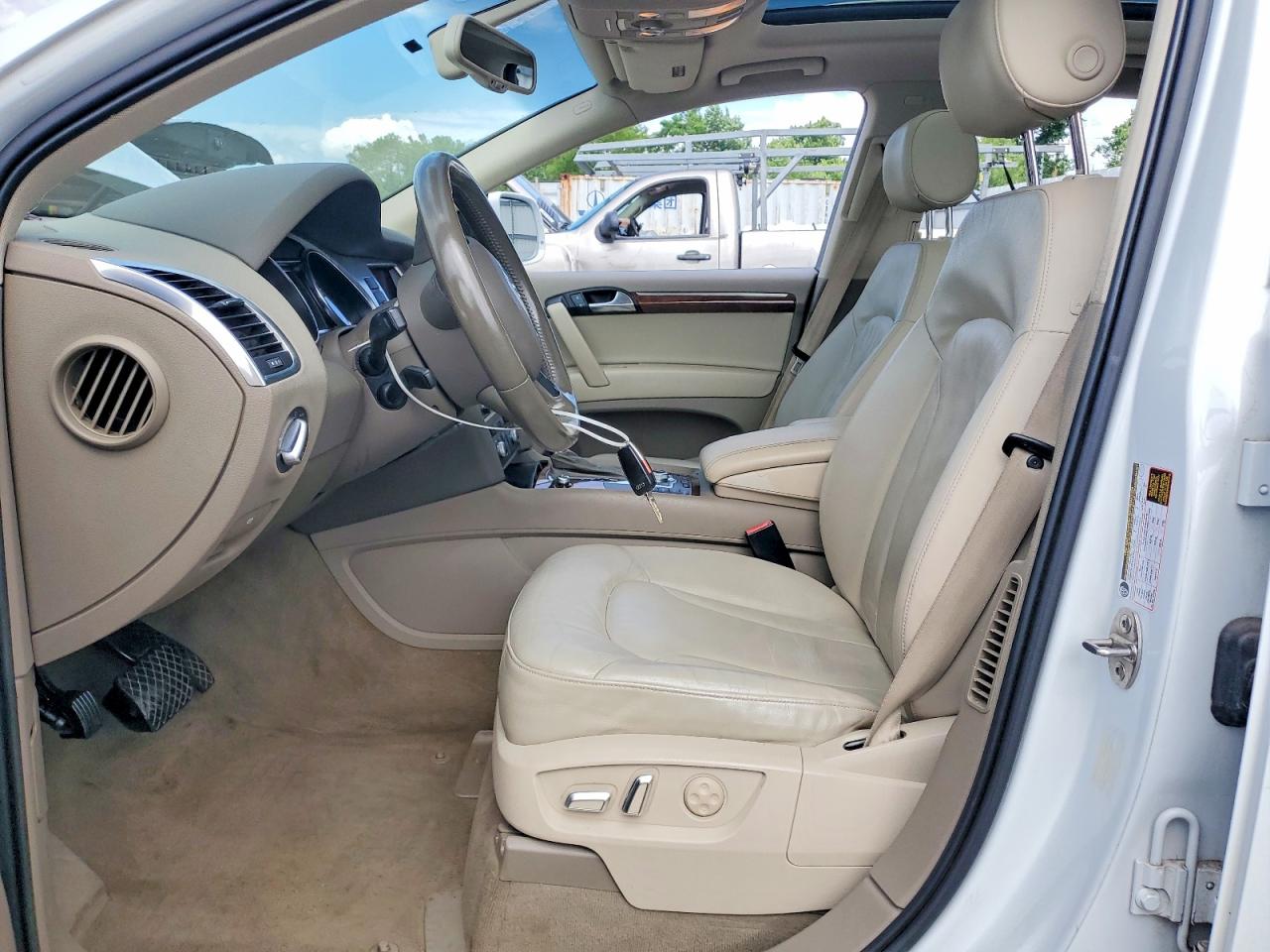 2012 Audi Q7 Premium Plus Белый vin: WA1LGAFE4CD006294