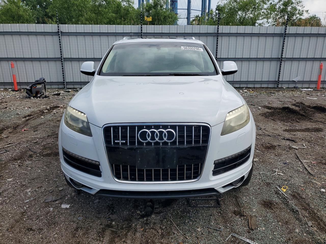 2012 Audi Q7 Premium Plus Белый vin: WA1LGAFE4CD006294
