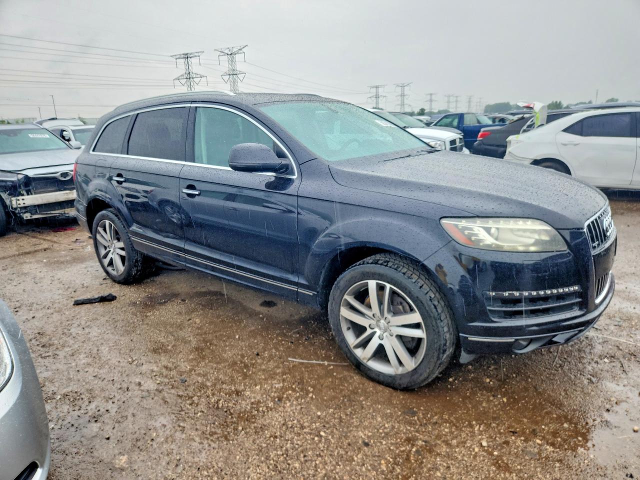 2012 Audi Q7 Premium Plus Black vin: WA1LGAFE4CD009647