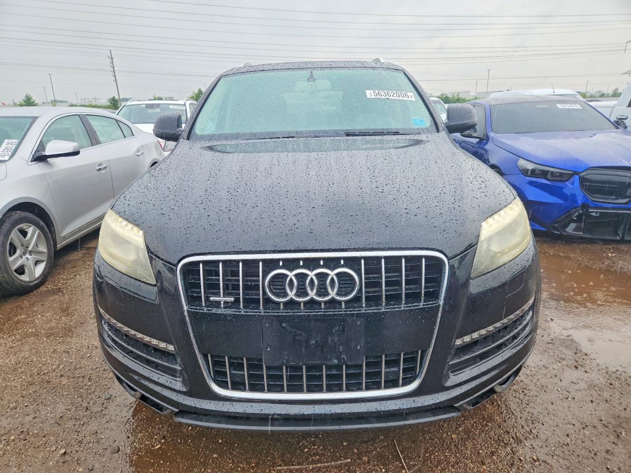 2012 Audi Q7 Premium Plus Black vin: WA1LGAFE4CD009647