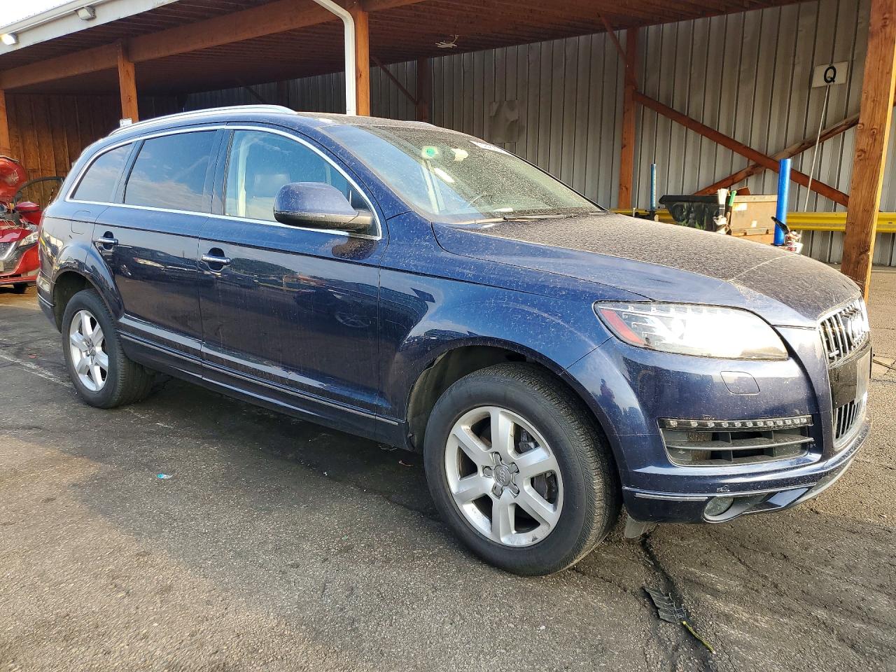 2013 Audi Q7 Premium Plus Синий vin: WA1LGAFE4DD008404