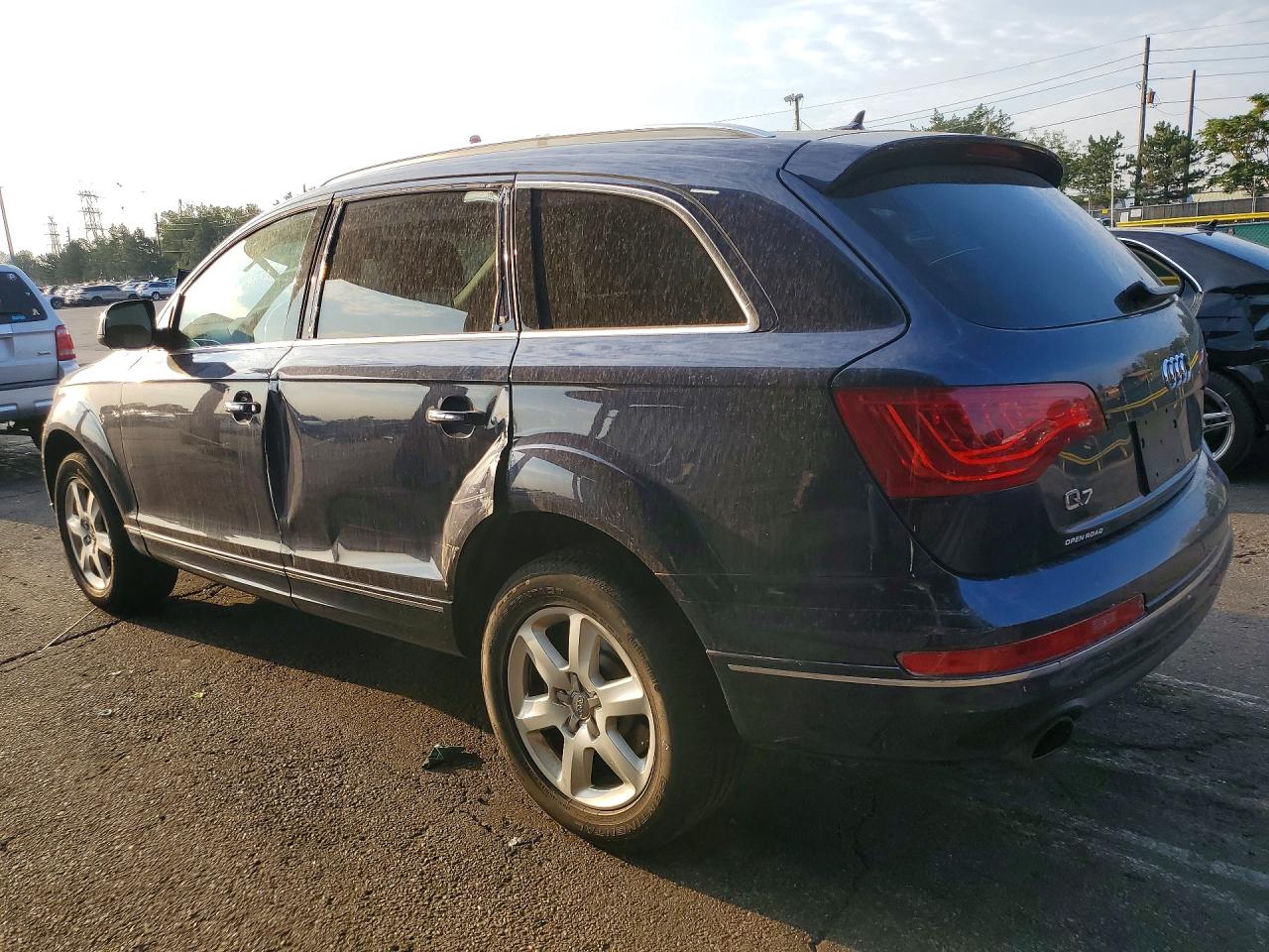 2013 Audi Q7 Premium Plus Синий vin: WA1LGAFE4DD008404