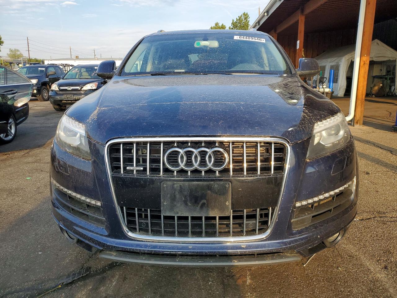 2013 Audi Q7 Premium Plus Синий vin: WA1LGAFE4DD008404