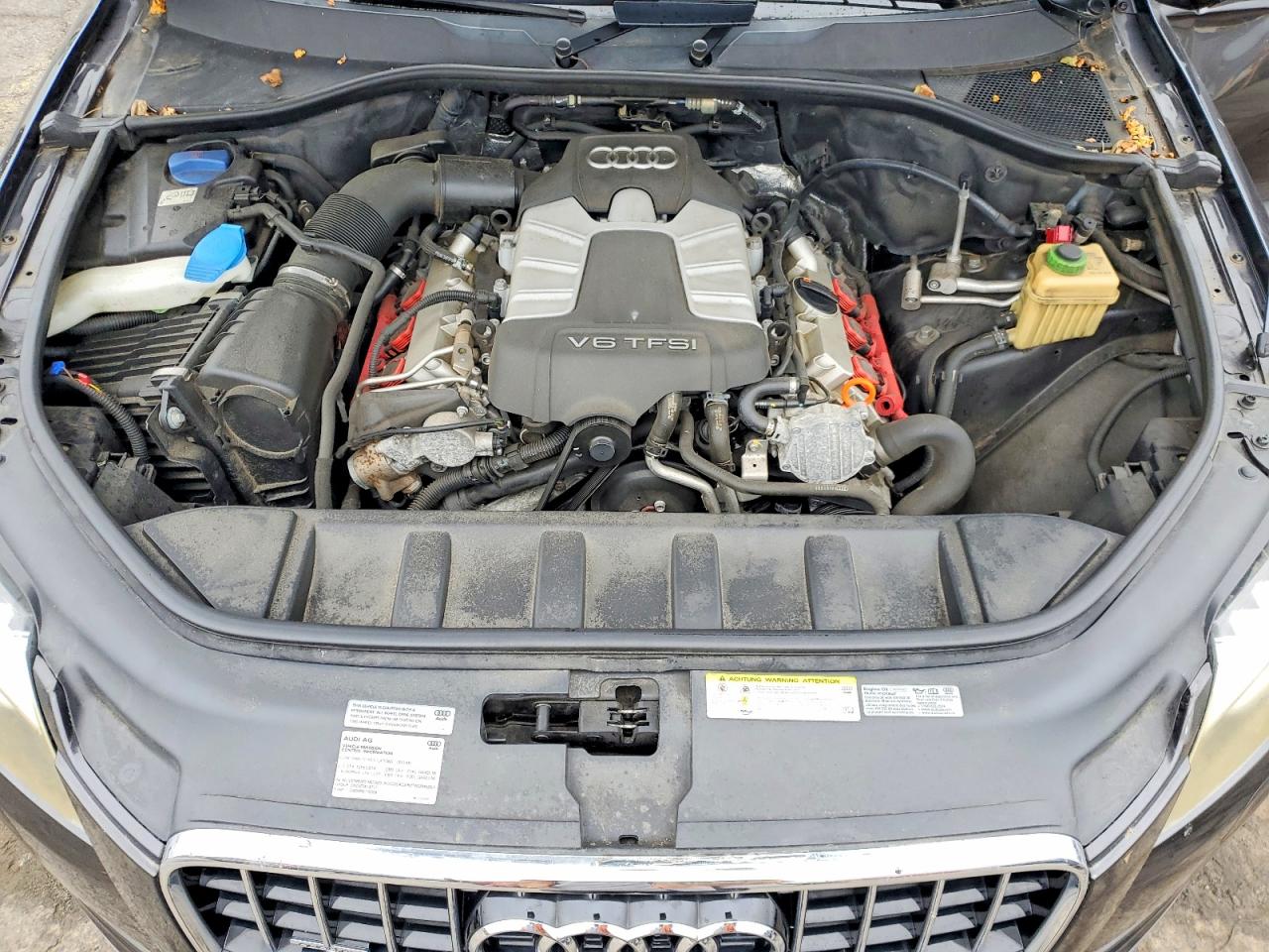 2013 Audi Q7 Premium Plus Gray vin: WA1LGAFE4DD010685