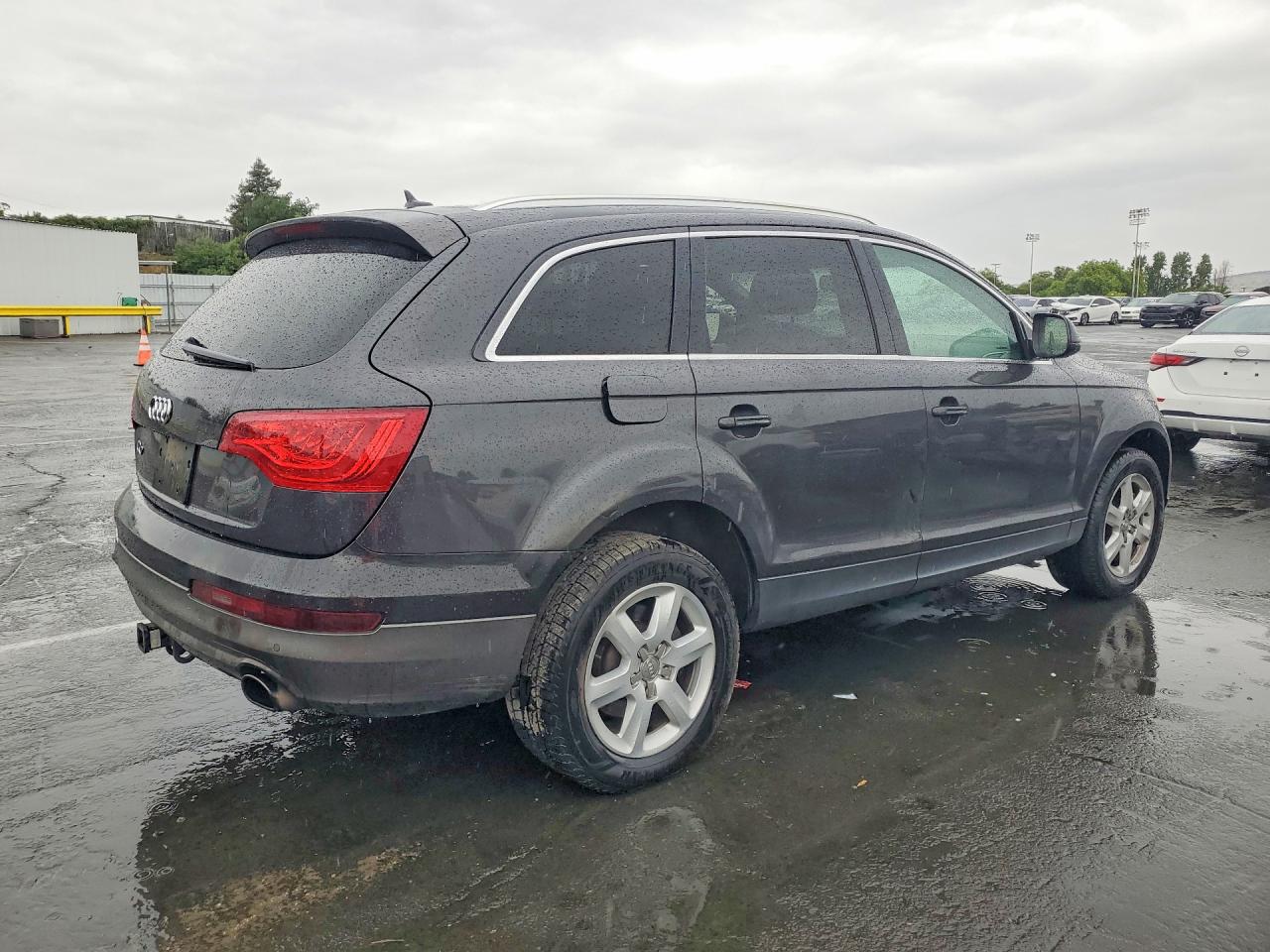 2013 Audi Q7 Premium Plus Gray vin: WA1LGAFE4DD014283