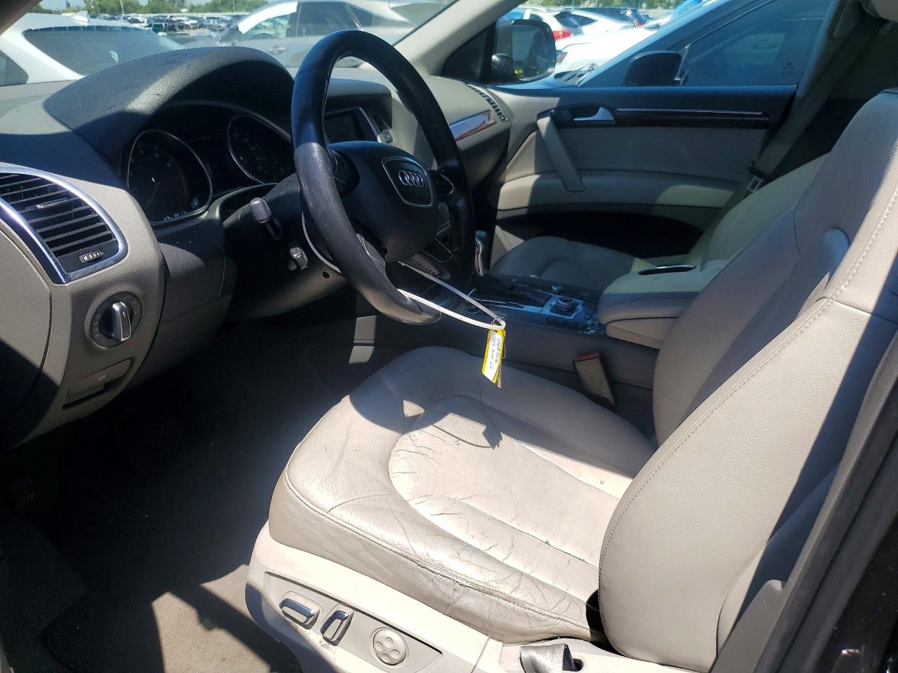 2013 Audi Q7 Premium Plus Gray vin: WA1LGAFE4DD014283