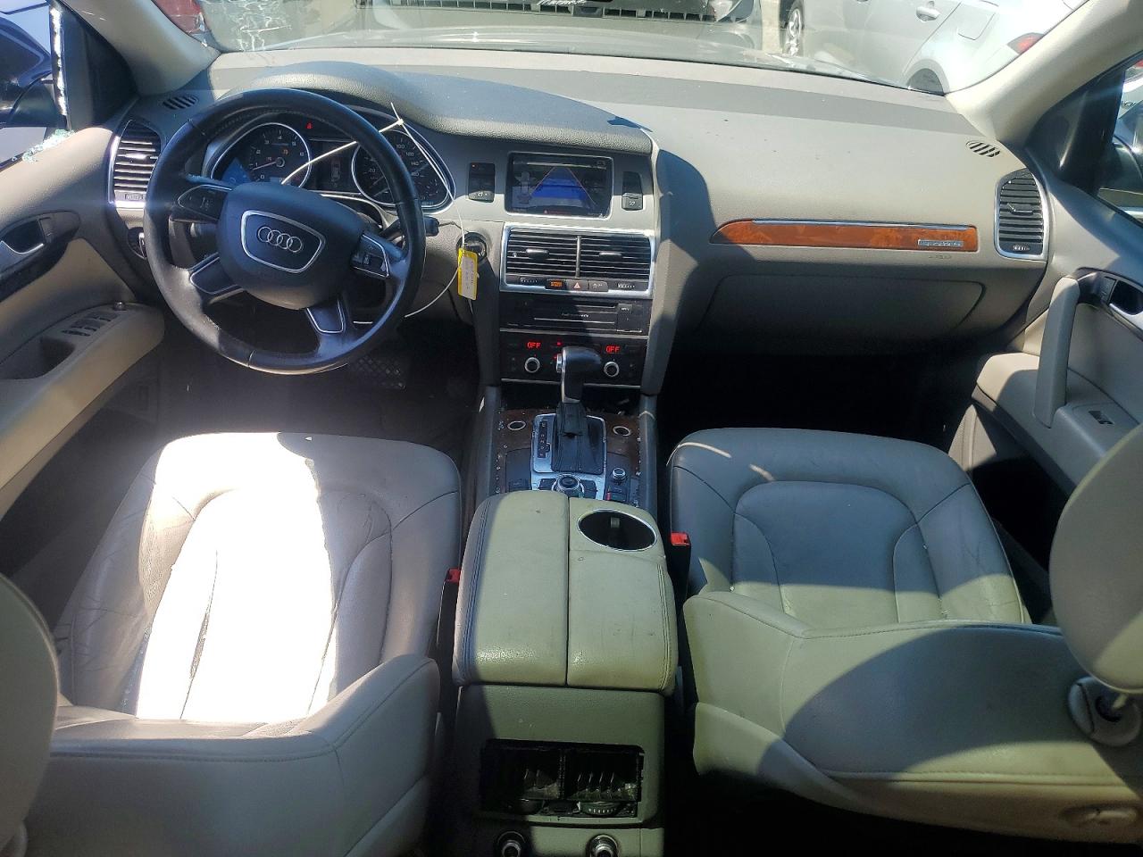 2013 Audi Q7 Premium Plus Gray vin: WA1LGAFE4DD014283