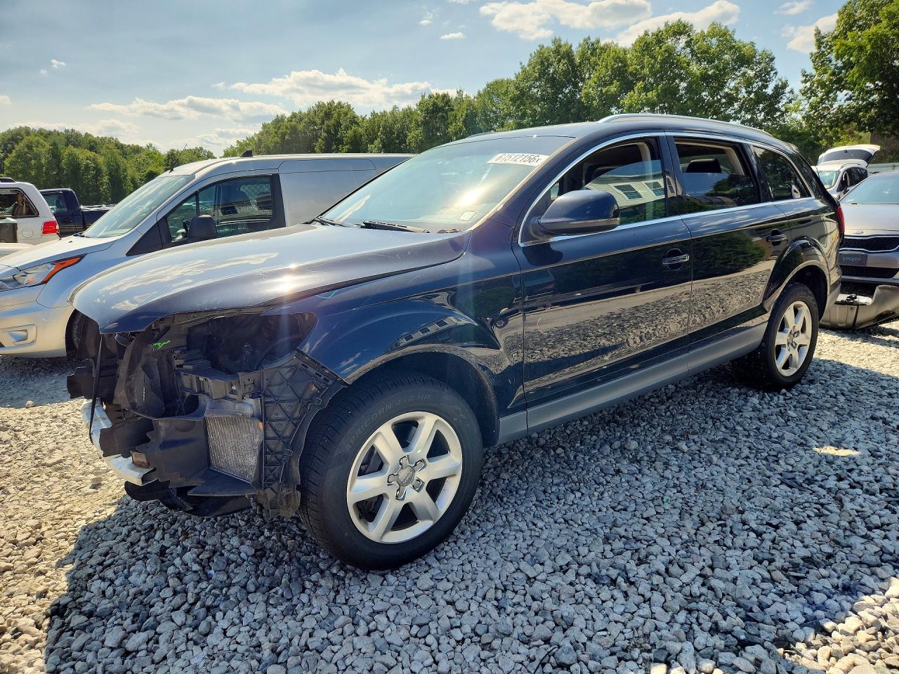 2014 Audi Q7 Premium Plus Black vin: WA1LGAFE4ED005519