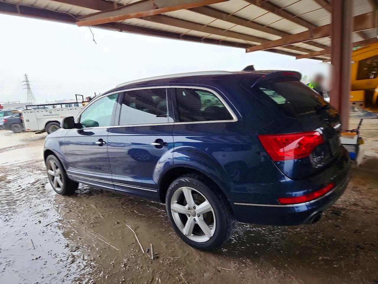 2014 Audi Q7 Premium Plus Blue vin: WA1LGAFE4ED009229