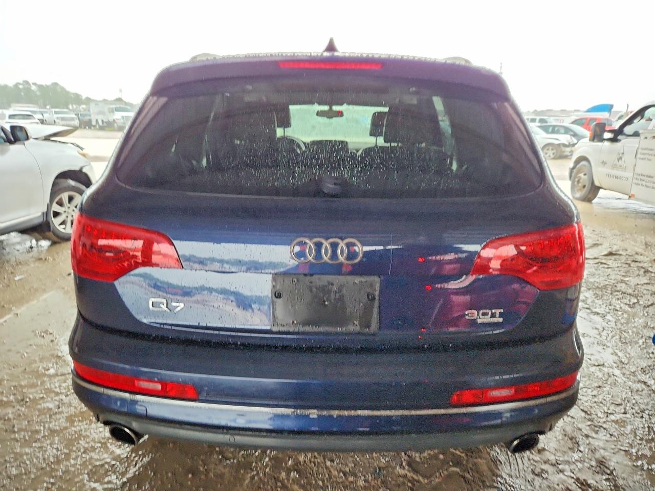 2014 Audi Q7 Premium Plus Blue vin: WA1LGAFE4ED009229