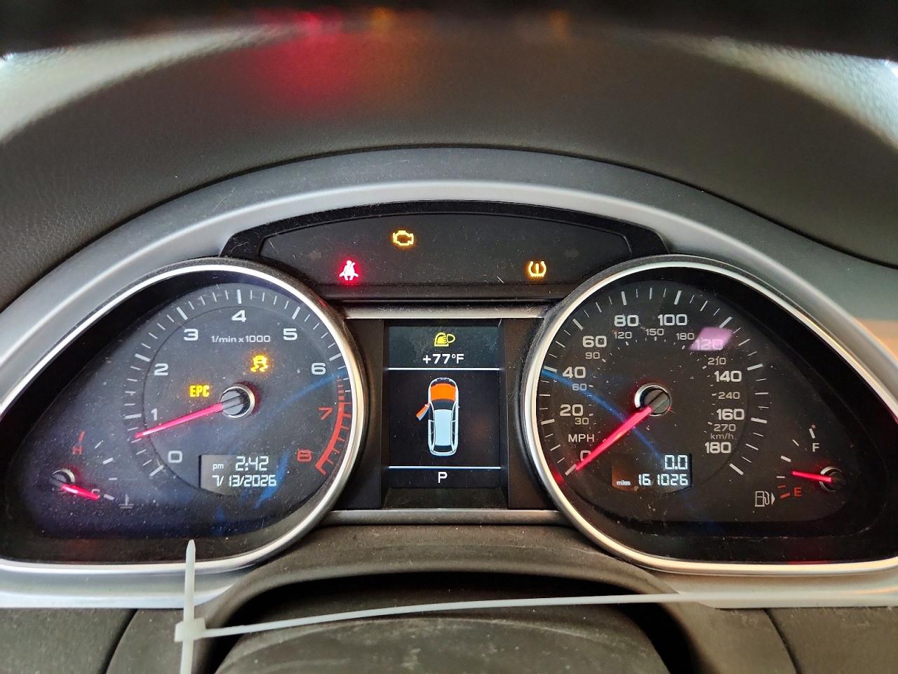 2014 Audi Q7 Premium Plus Blue vin: WA1LGAFE4ED009229